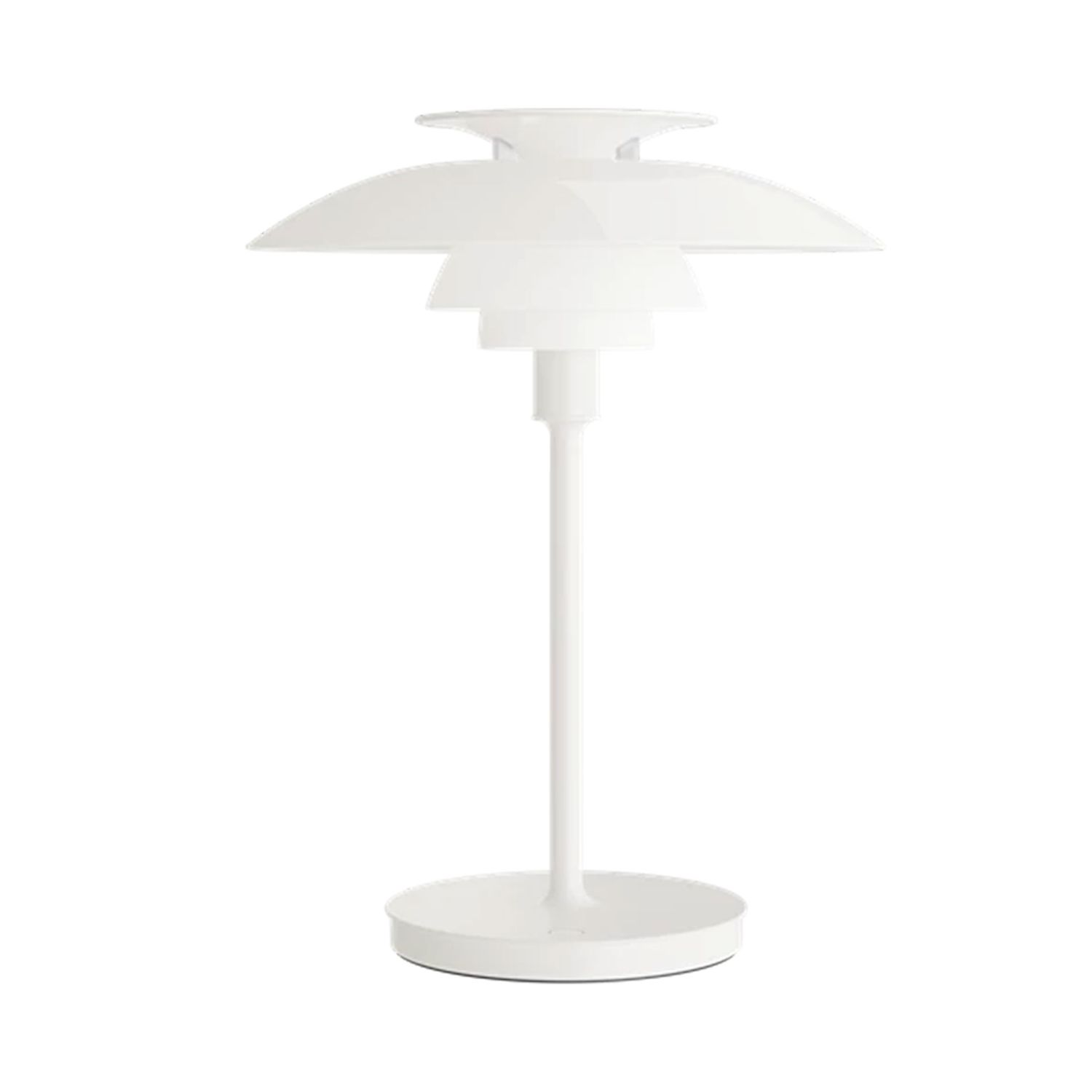Louis Poulsen - PH 80 portable Leuchte opal weiß/weiß