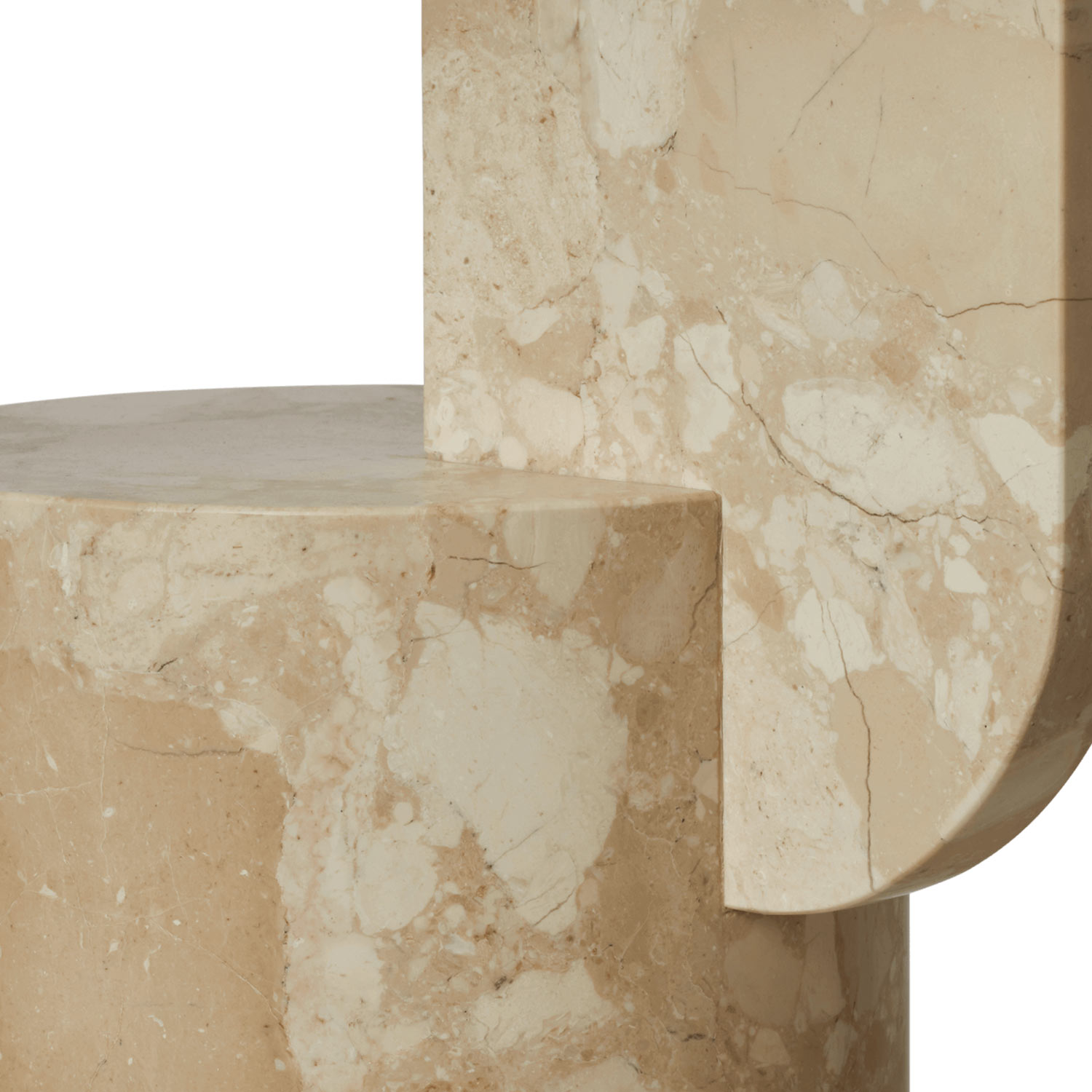 Ferm Living - Insert Beistelltisch stone sand