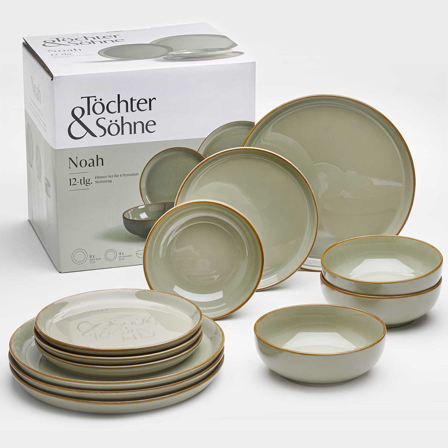 Töchter & Söhne - Noah Tafel-Set 12-teilig