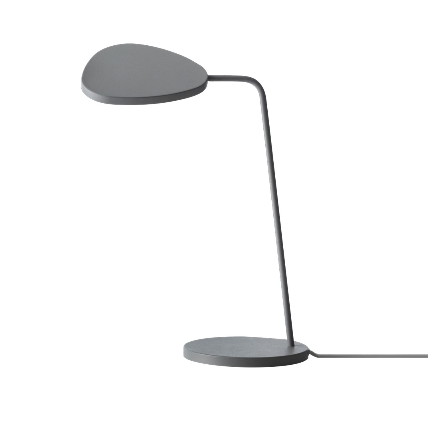 Grau Muuto Leaf Lamp Tischleuchte 55947