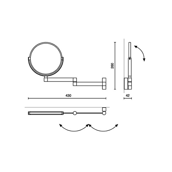 40 LINEA K SPIEGEL 72431