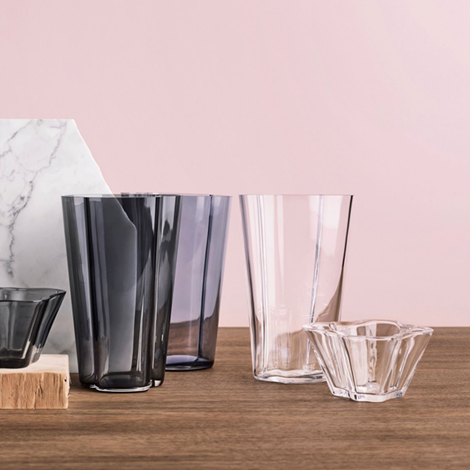 iittala Aalto vase 220 mm klar Ambiente 107323