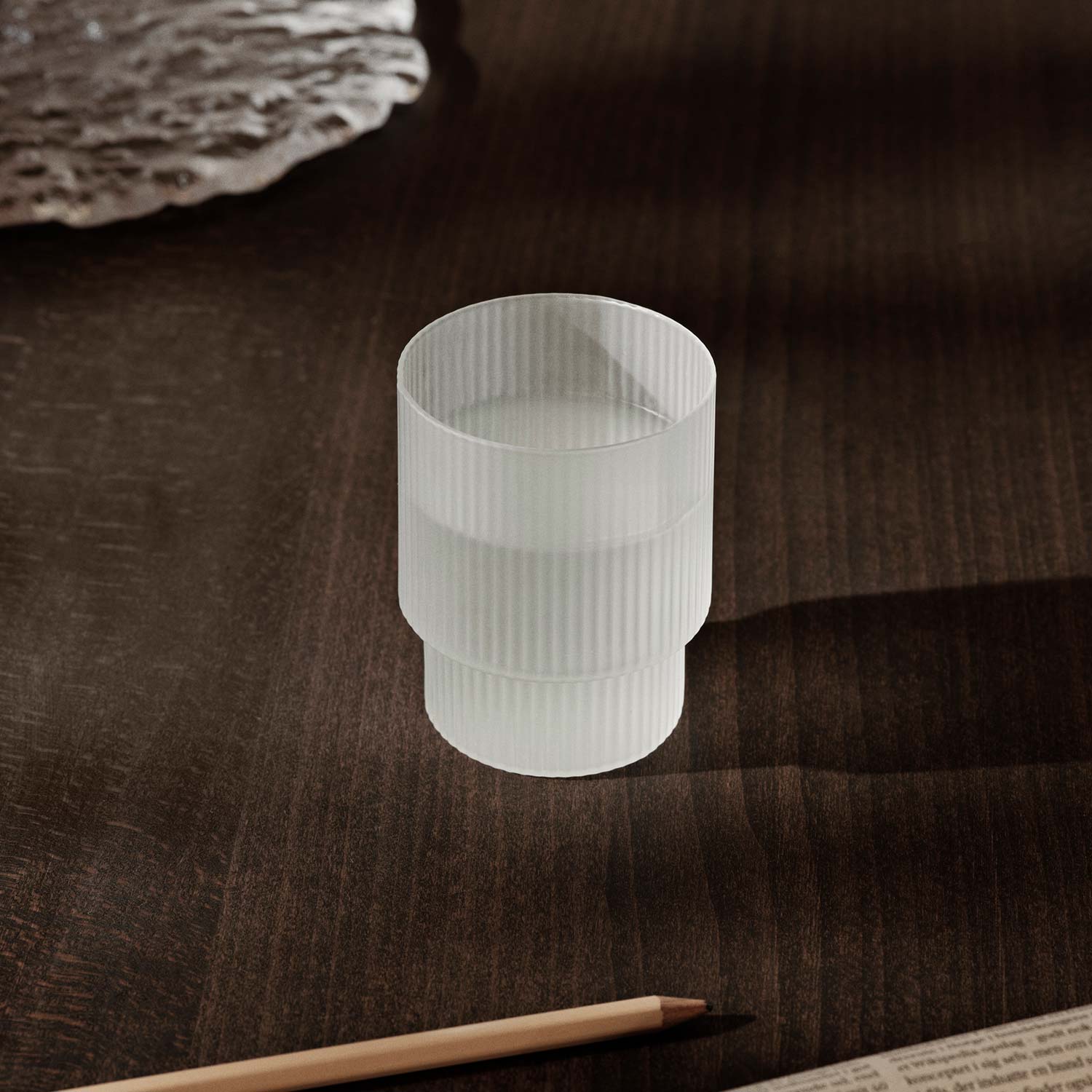 fermLIVING Ripple Glasses SetOf4 Frosted 1104269322 101510