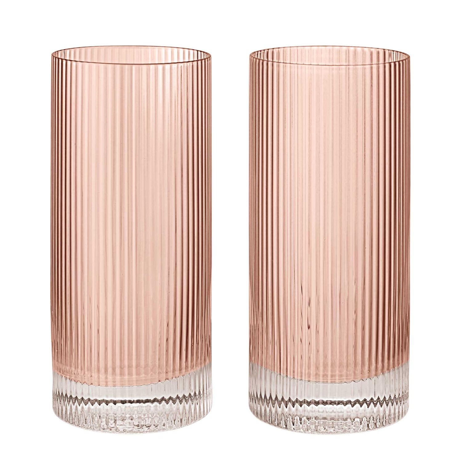Ferm Living - Ripple Highball Gläser 2er Set