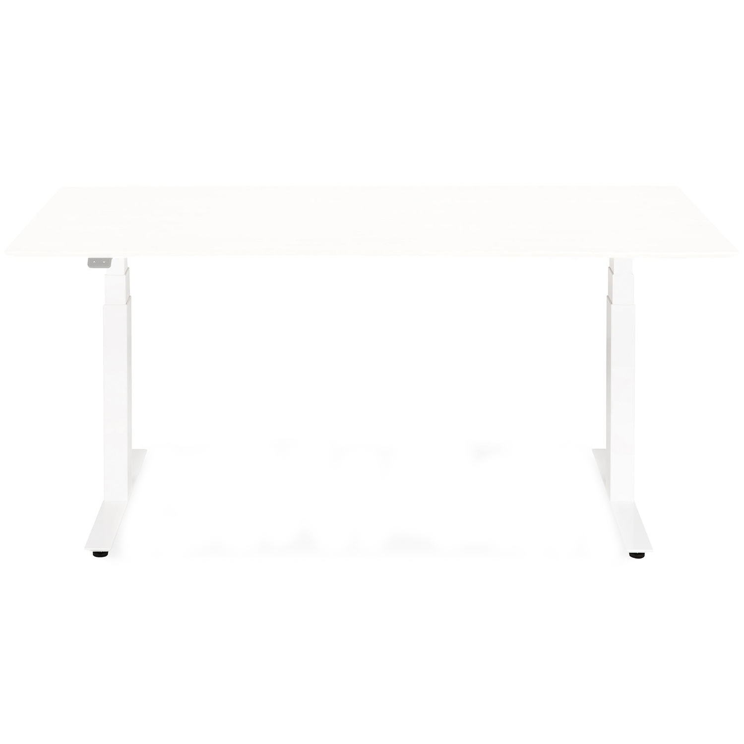 ethnicraft bok verstellbarer schreibtisch weiss 84316
