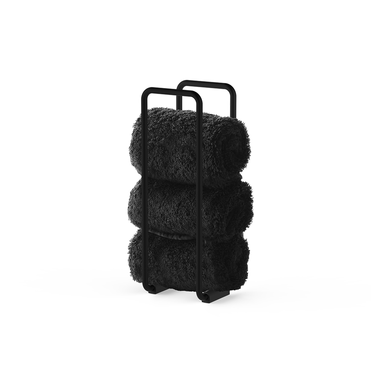 decorwalther dw223 gaestetuchhalter schwarz matt 68808