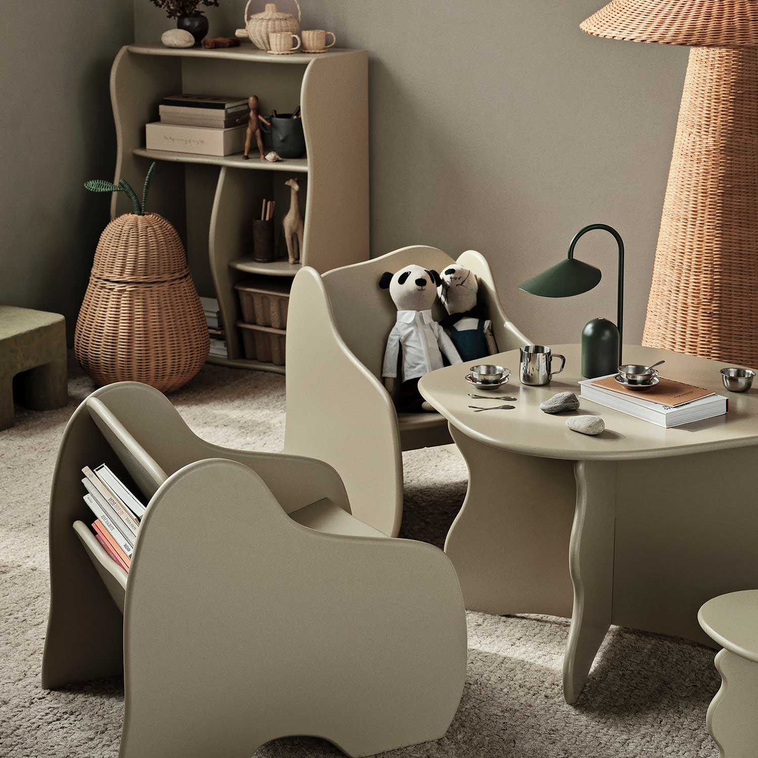fermLIVING Lounge Chair Slope Kinderzimmer 101948