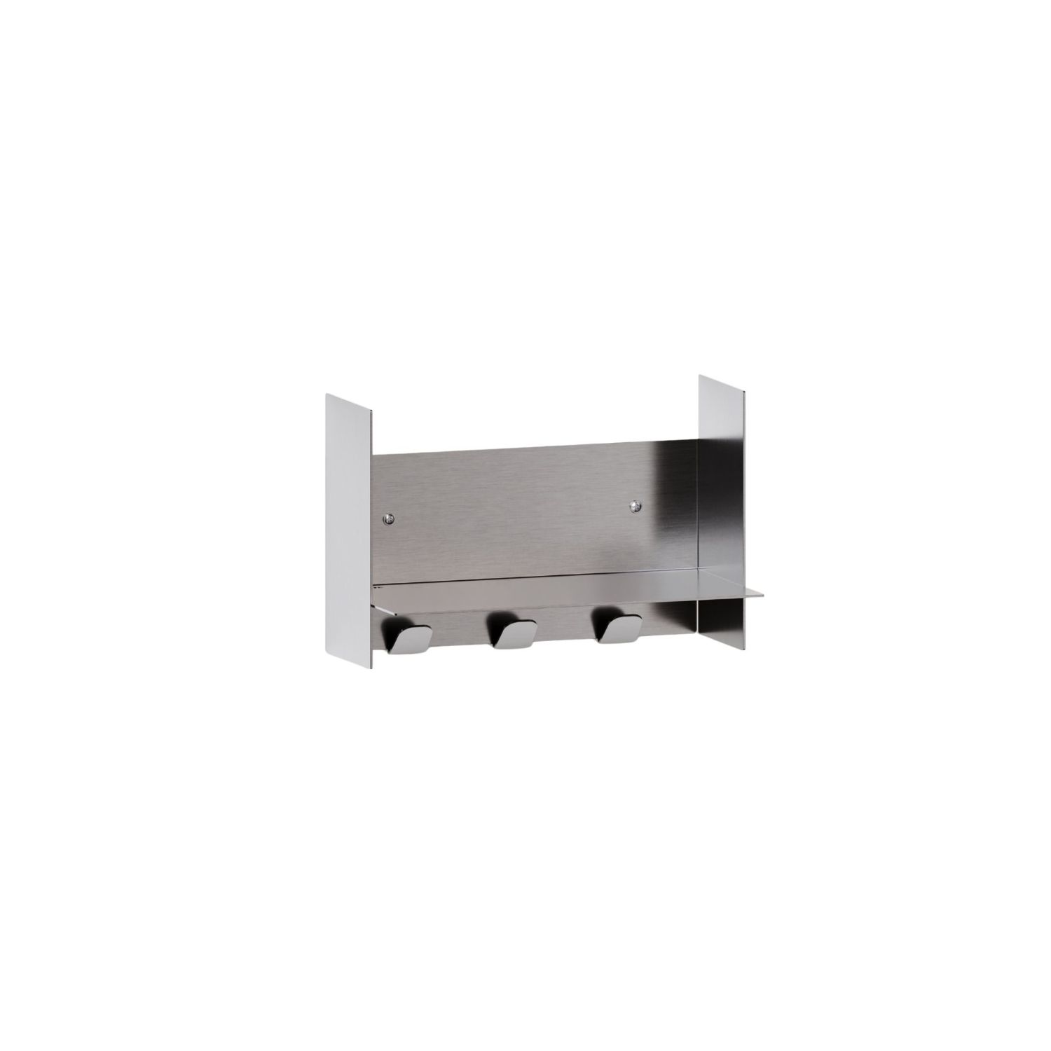 Tiptoe - PLI CORE Wandgarderobenregal 30x15cm edelstahl
