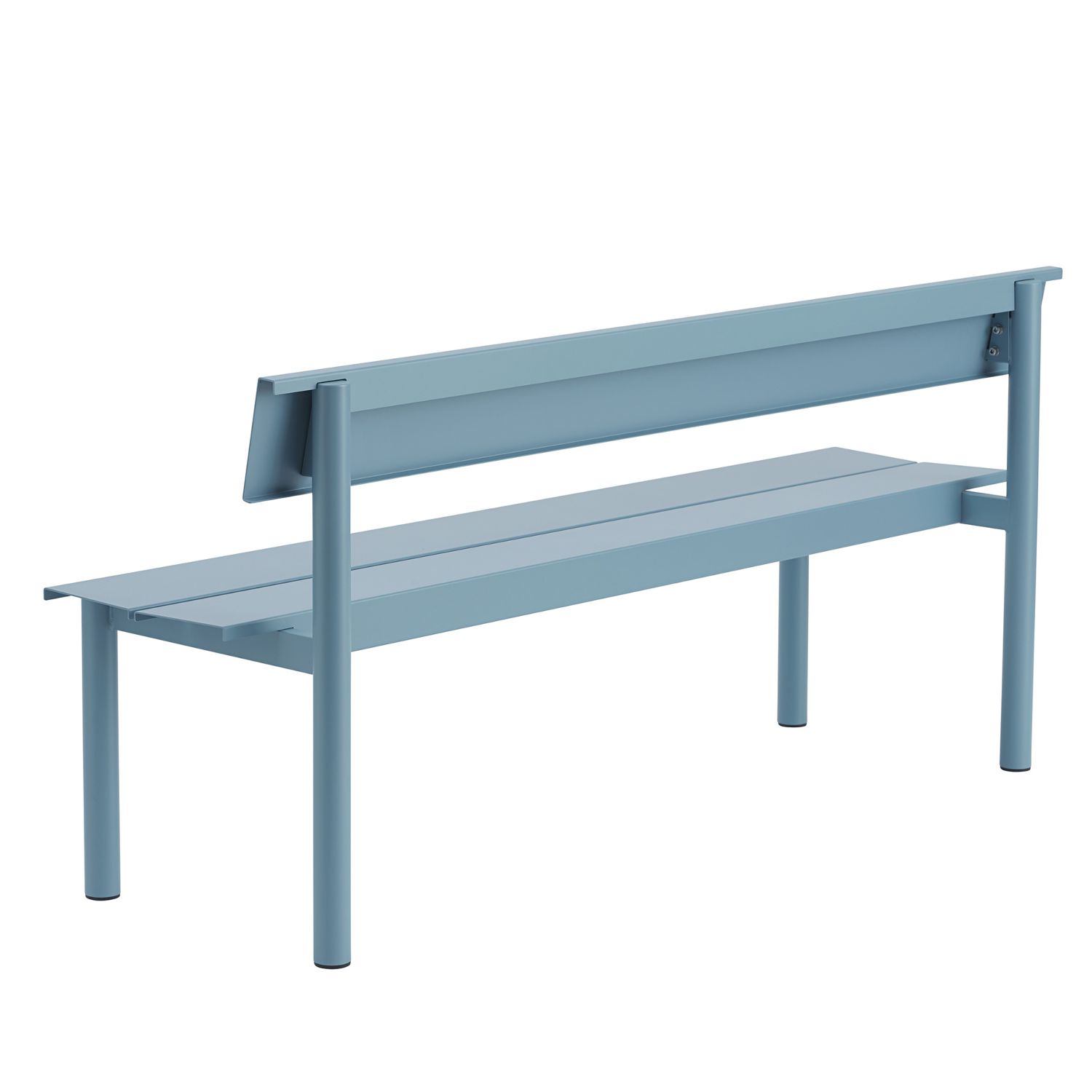 Muuto - Linear Steel Bank Rückenlehne 110 cm grey