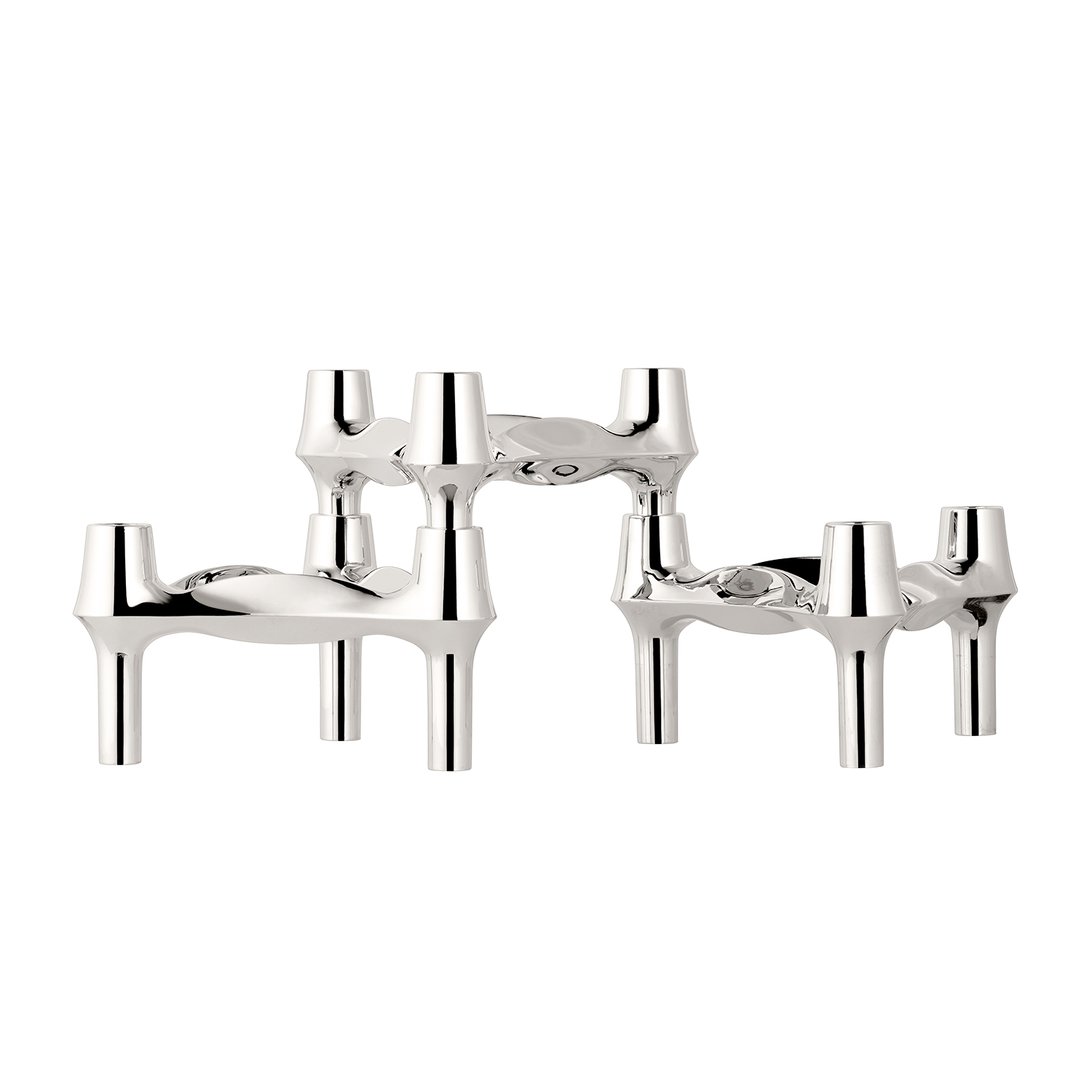 stoff nagel bmf kerzenhalter 3er set 97094