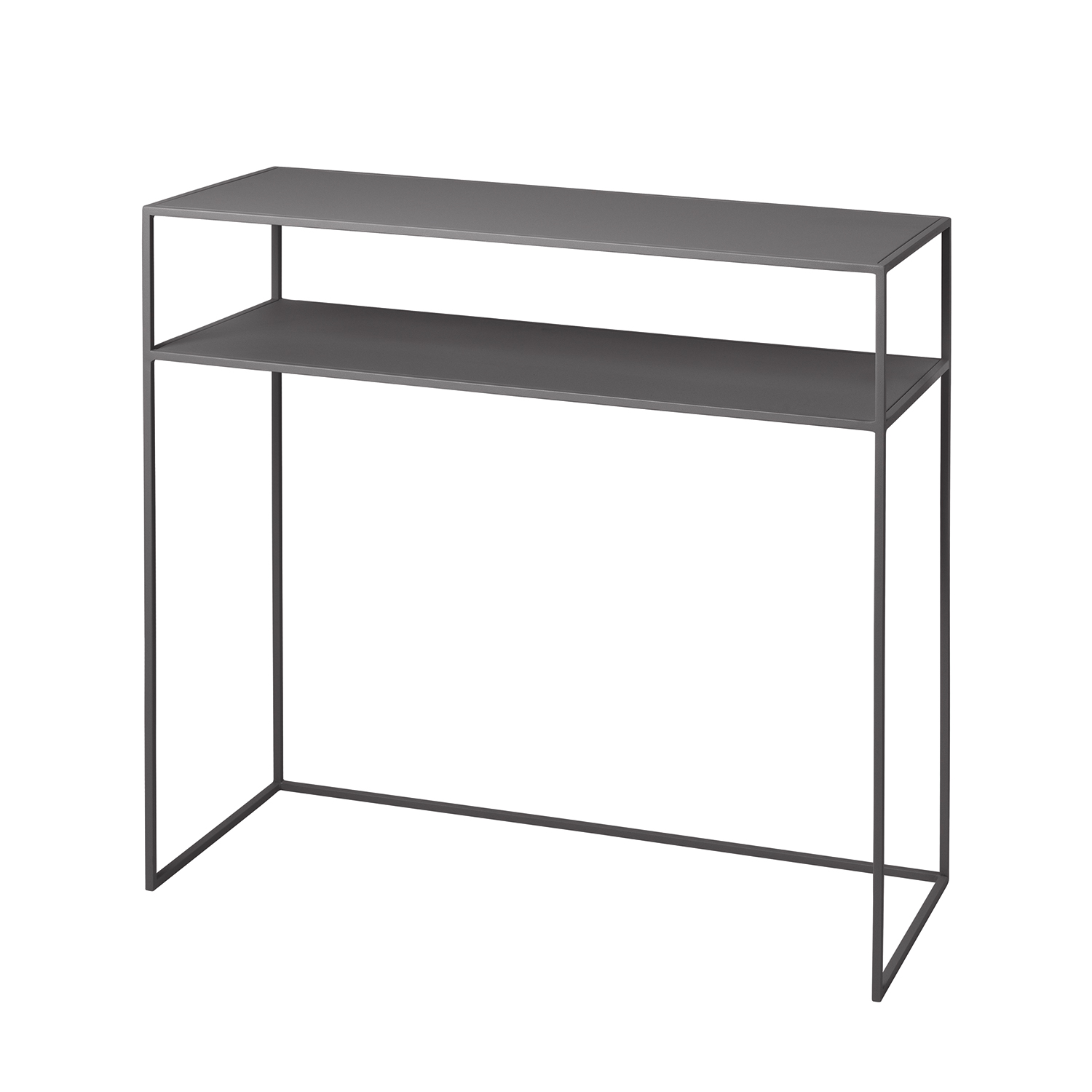 blomus fera sideboard steel gray 82144