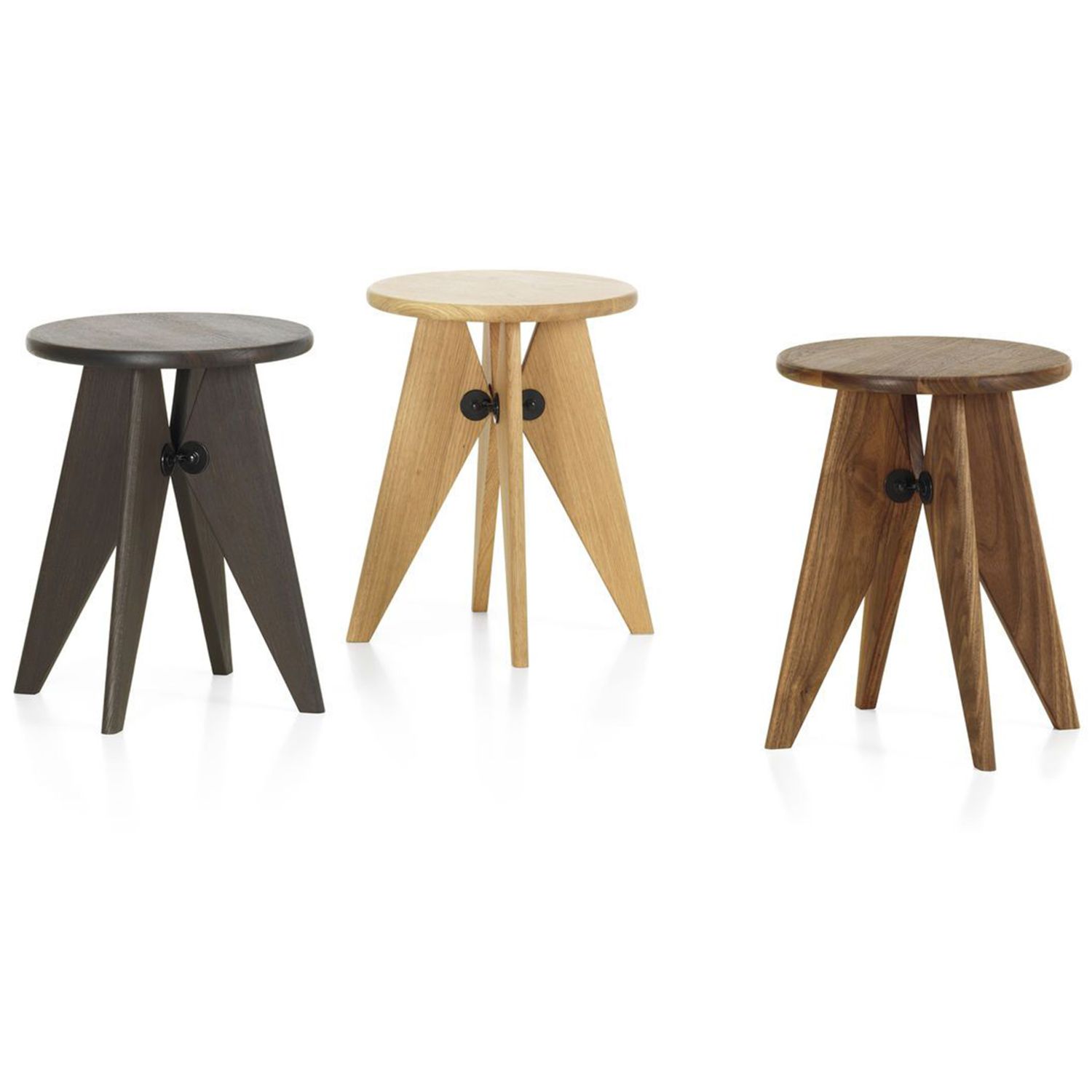 Vitra - Tabouret Bois Hocker Eiche natur, lackiert