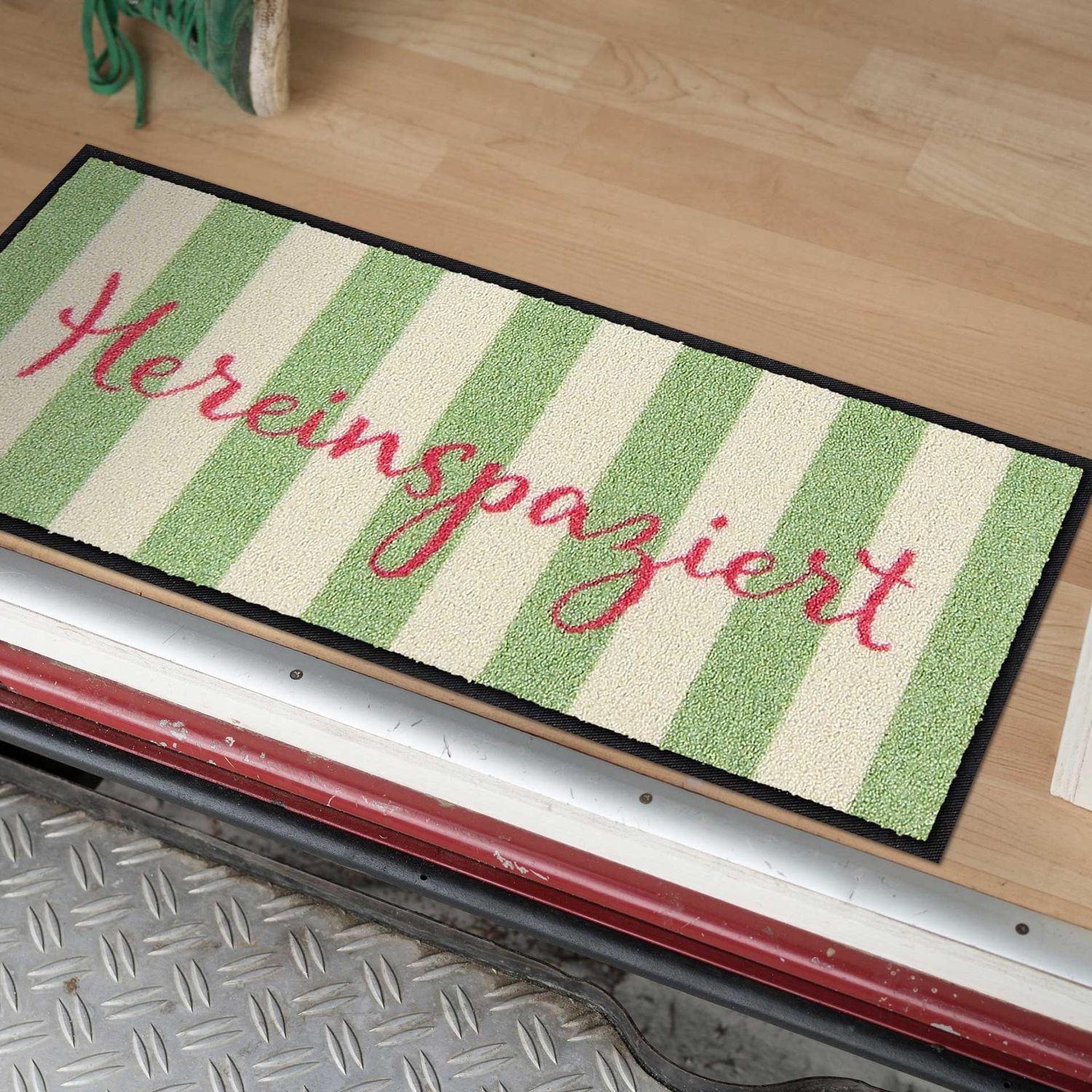 Salonlöwe - Hereinspaziert Streifen 30x75 cm Fußmatte