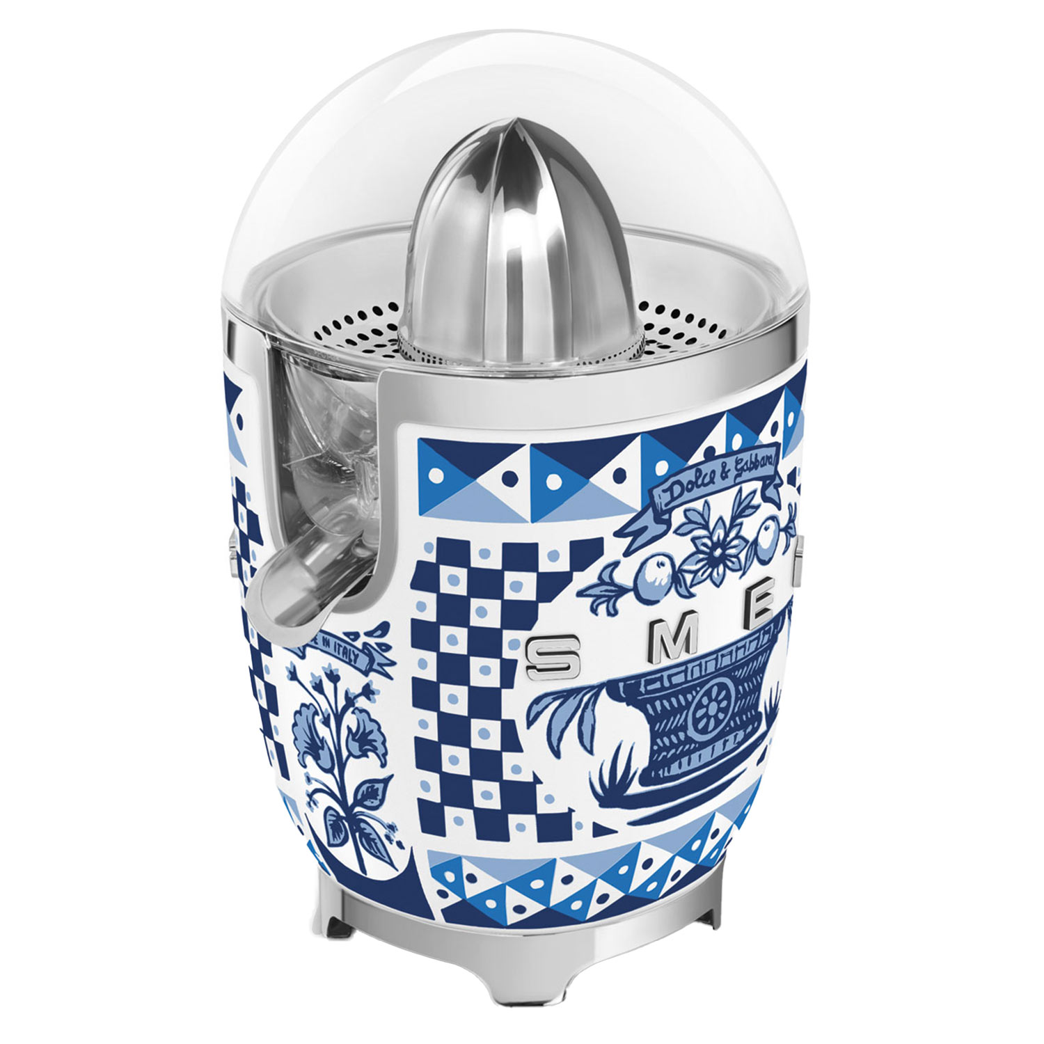 smeg zitruspresse cjf01 blu mediterraneo dolce und gabbana oeffnung 95401