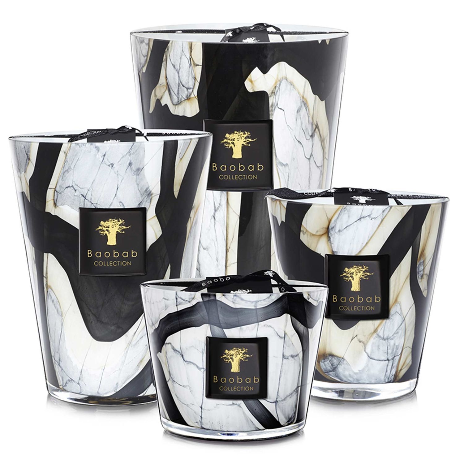 Baobab Collection - Stones Marble Duftkerze Max 10 cm