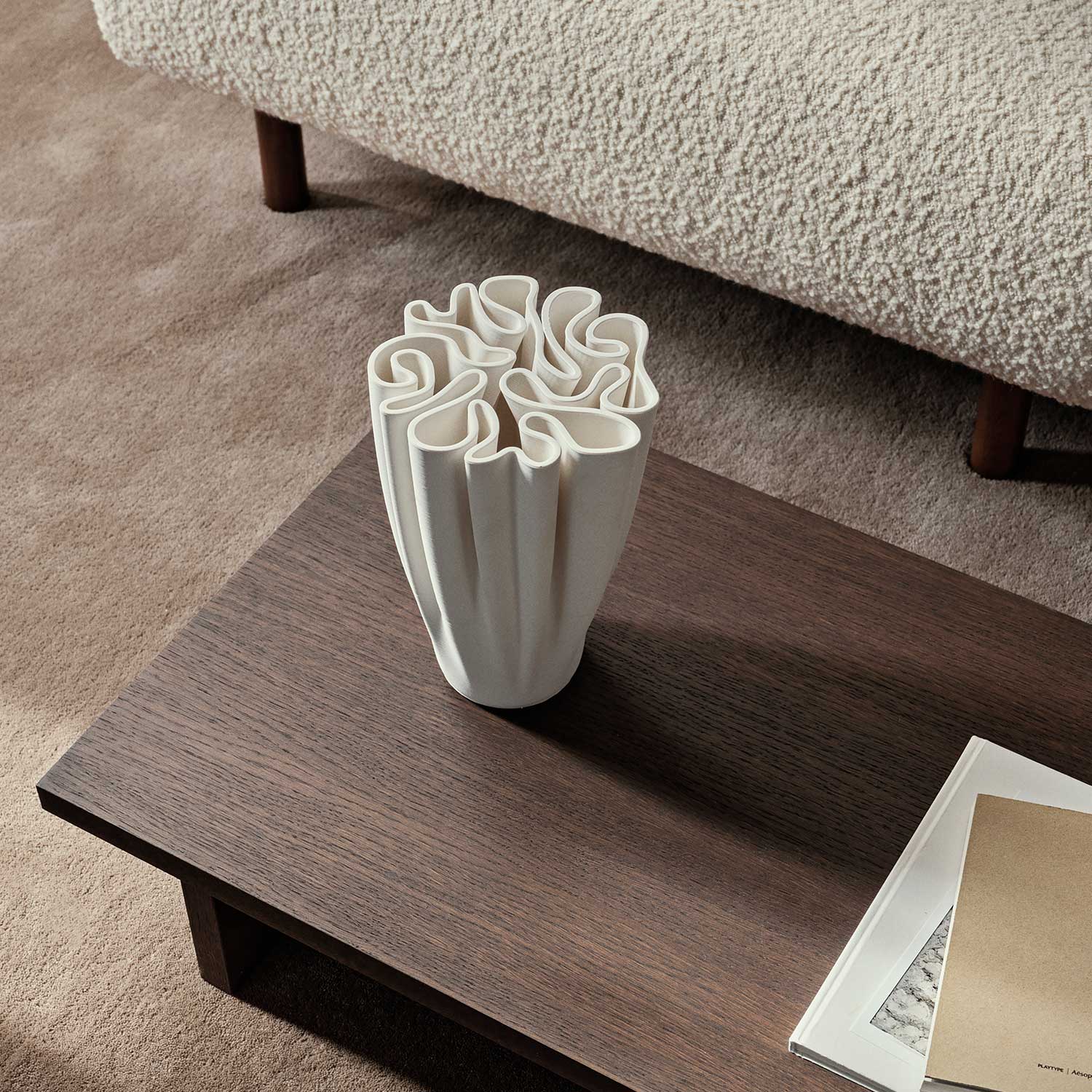Ferm Living - Dedali Vase off-white small