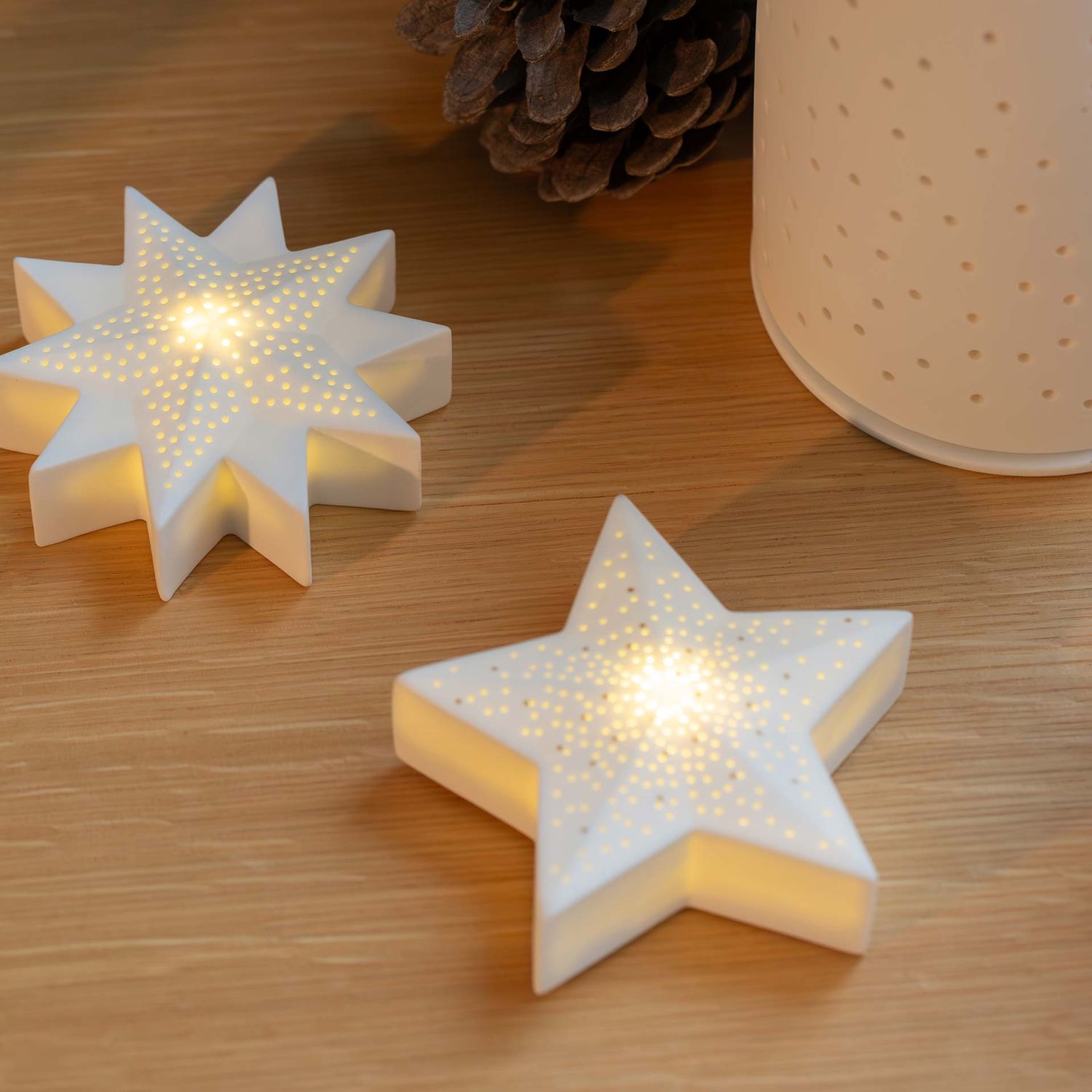 Räder Design - LED Weihnachtslicht Doppelstern