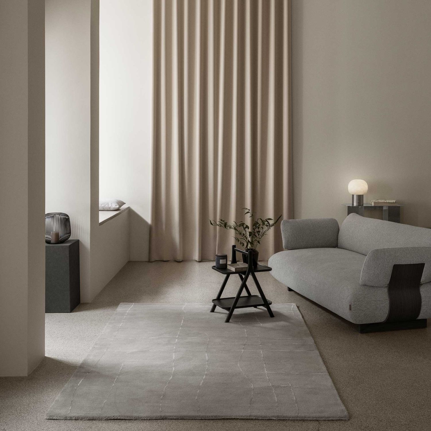 blomus - TARJA Teppich M taupe