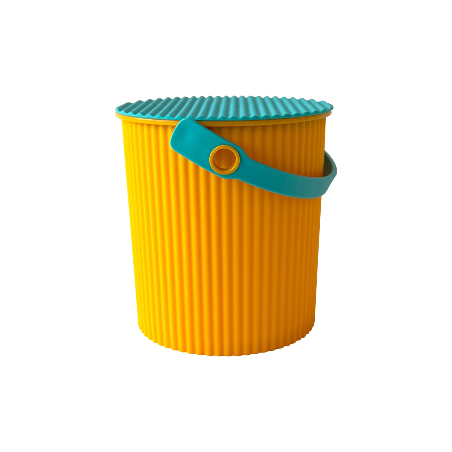 Hachiman - Omnioutil Eimer mit Deckel 0,7 l orange