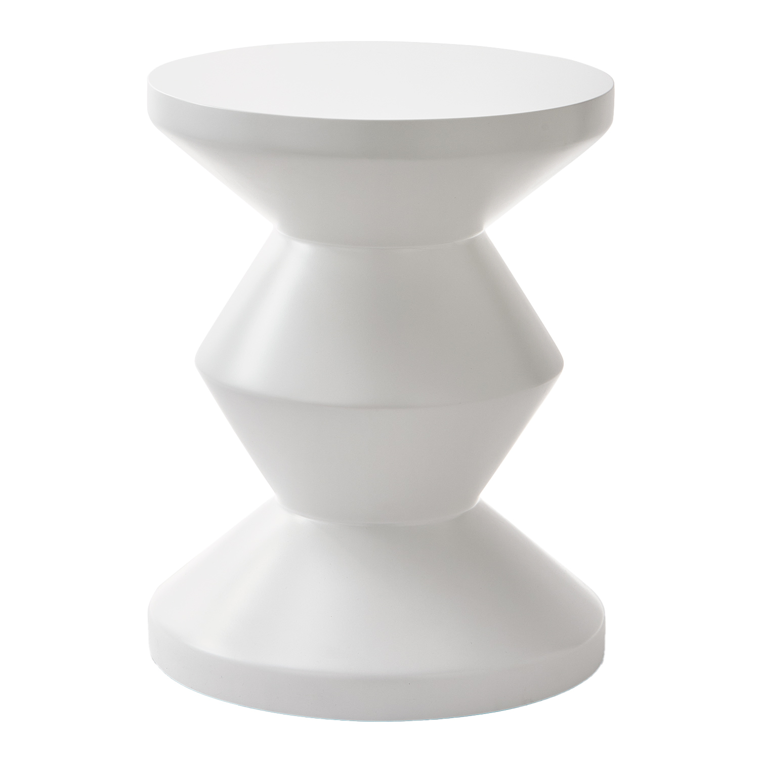pols potten zig zag outdoor weiss 510 070 124 101489