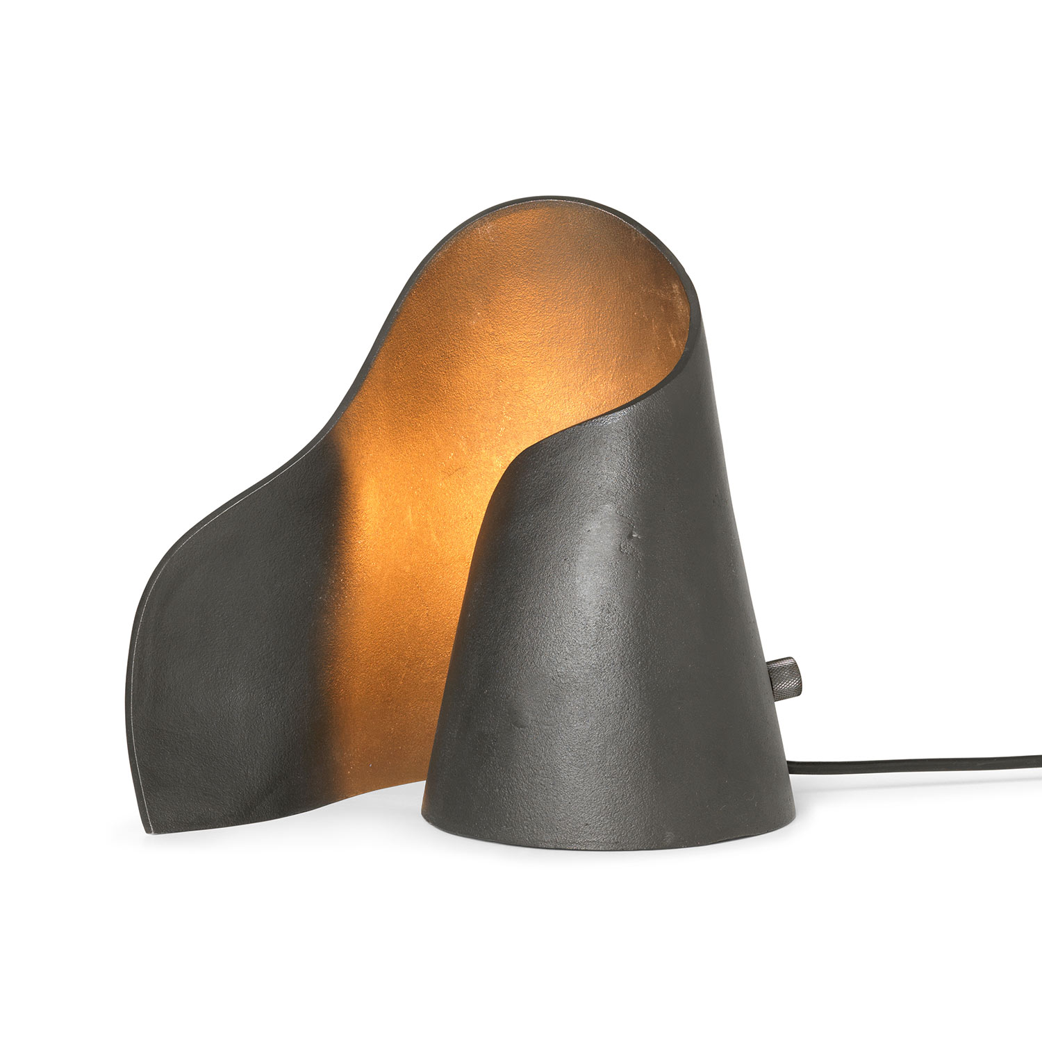 Ferm Living - Oyster Tischleuchte schwarz