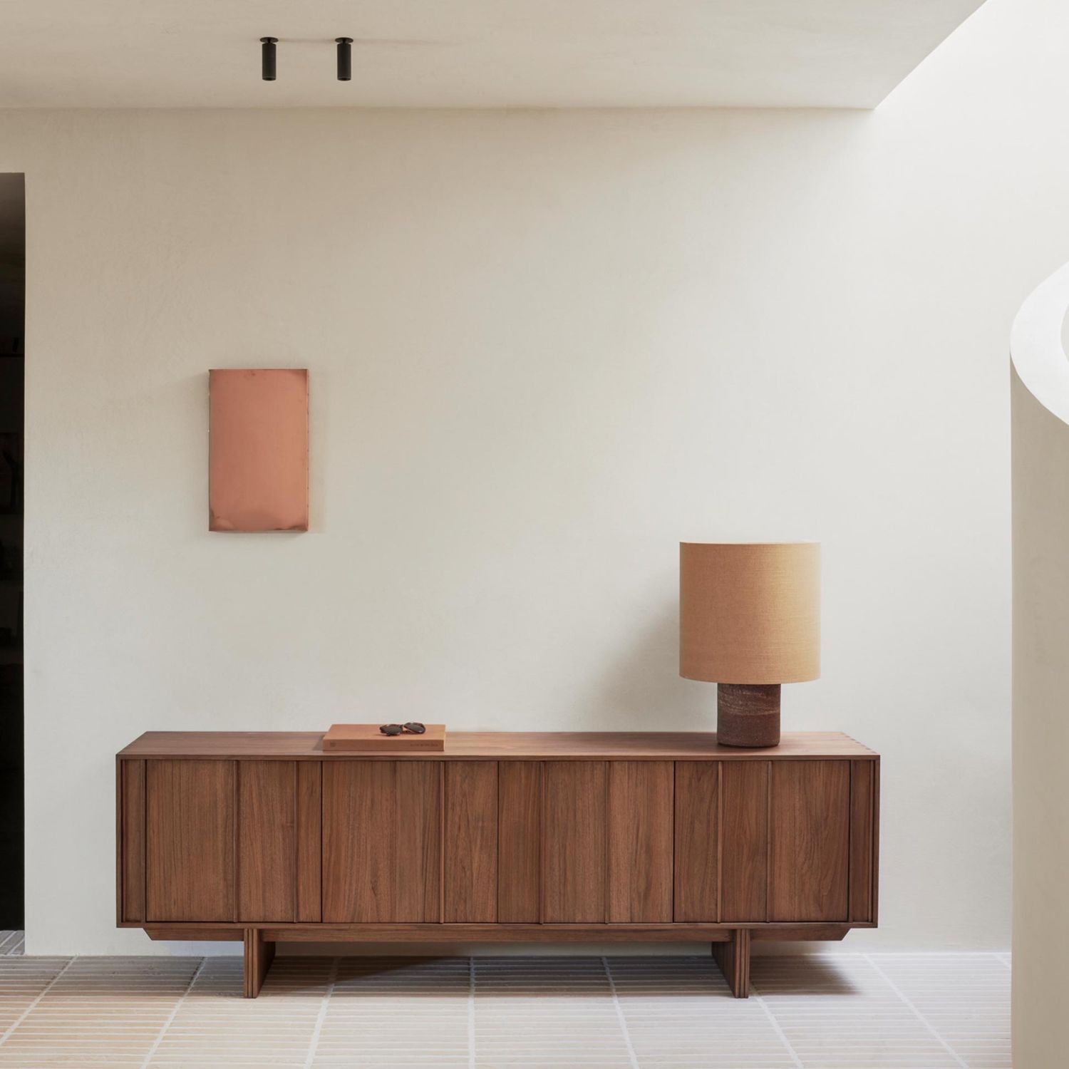 Ethnicraft - Pillar Anrichte teak wild brown 4 Türen