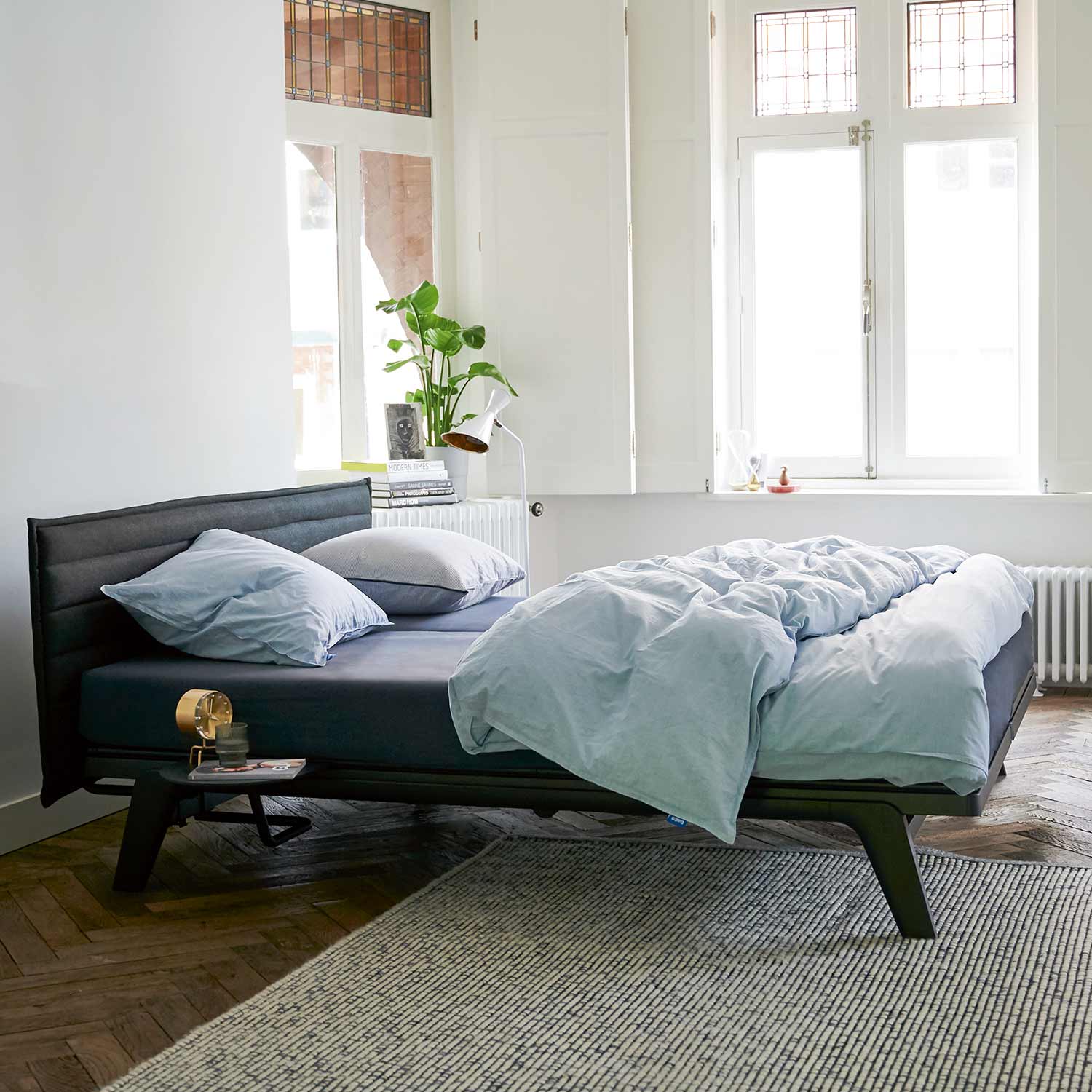 Auping - Original Bett deep black 140 x 200 cm
