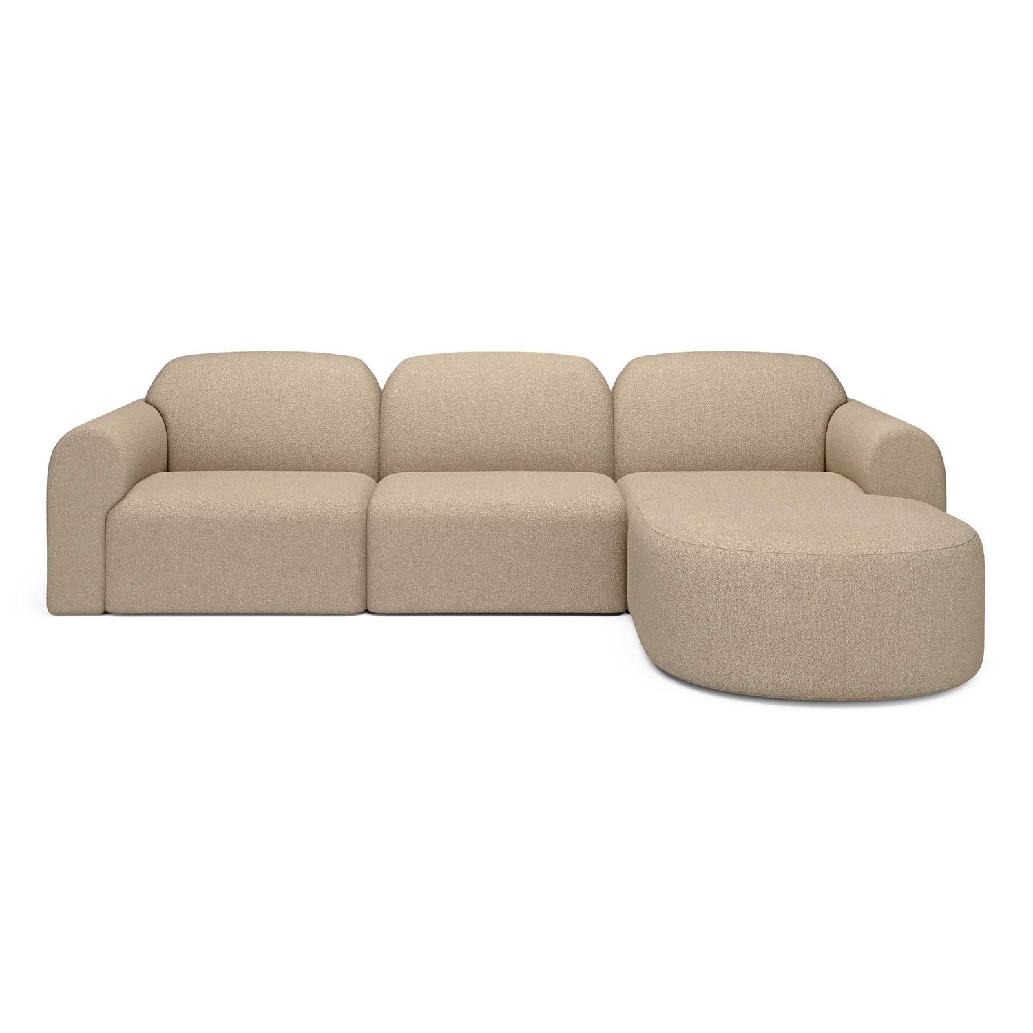 Ethnicraft - Bulky Hocker Almond