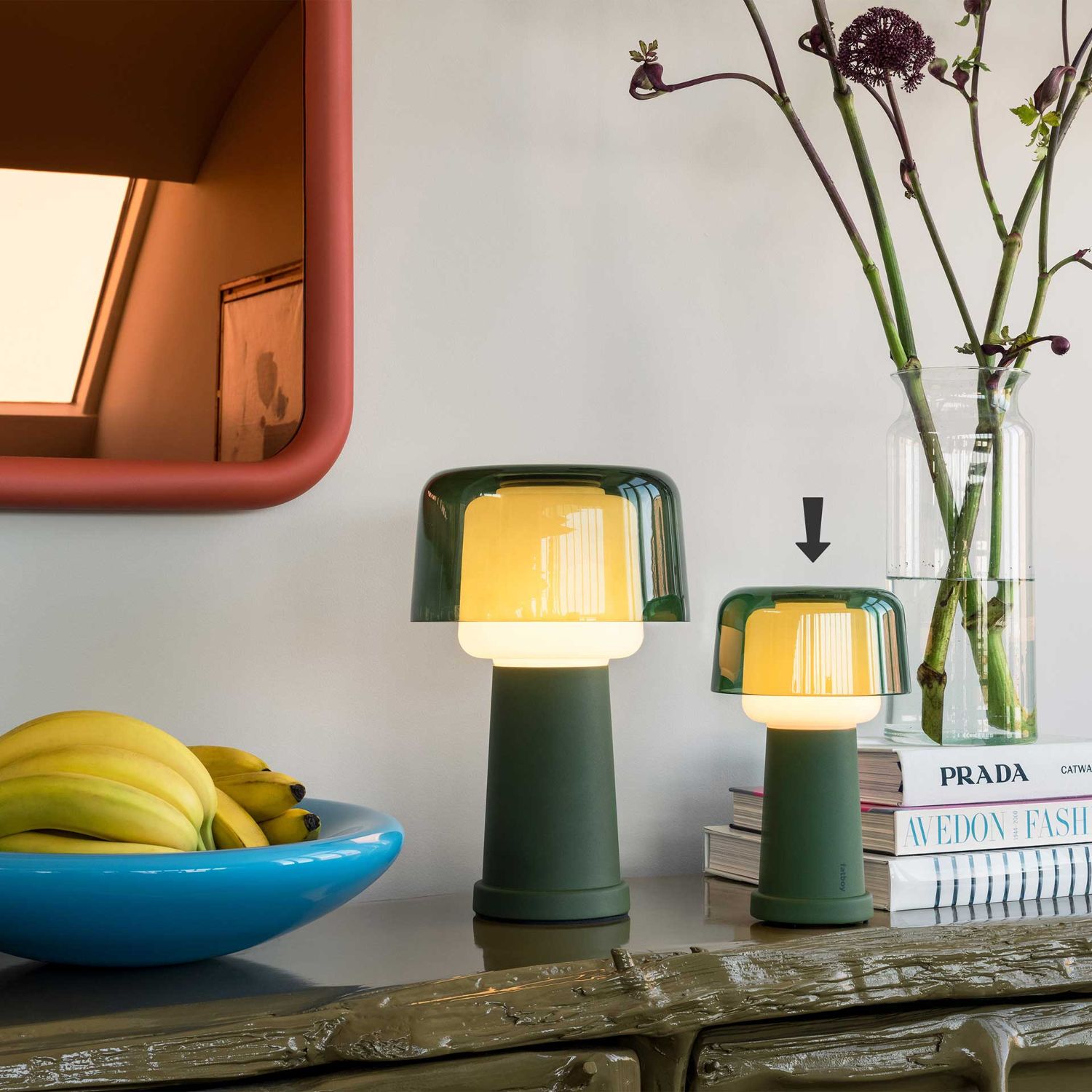 Fatboy - Revolve Portable Tischlampe sandy clay