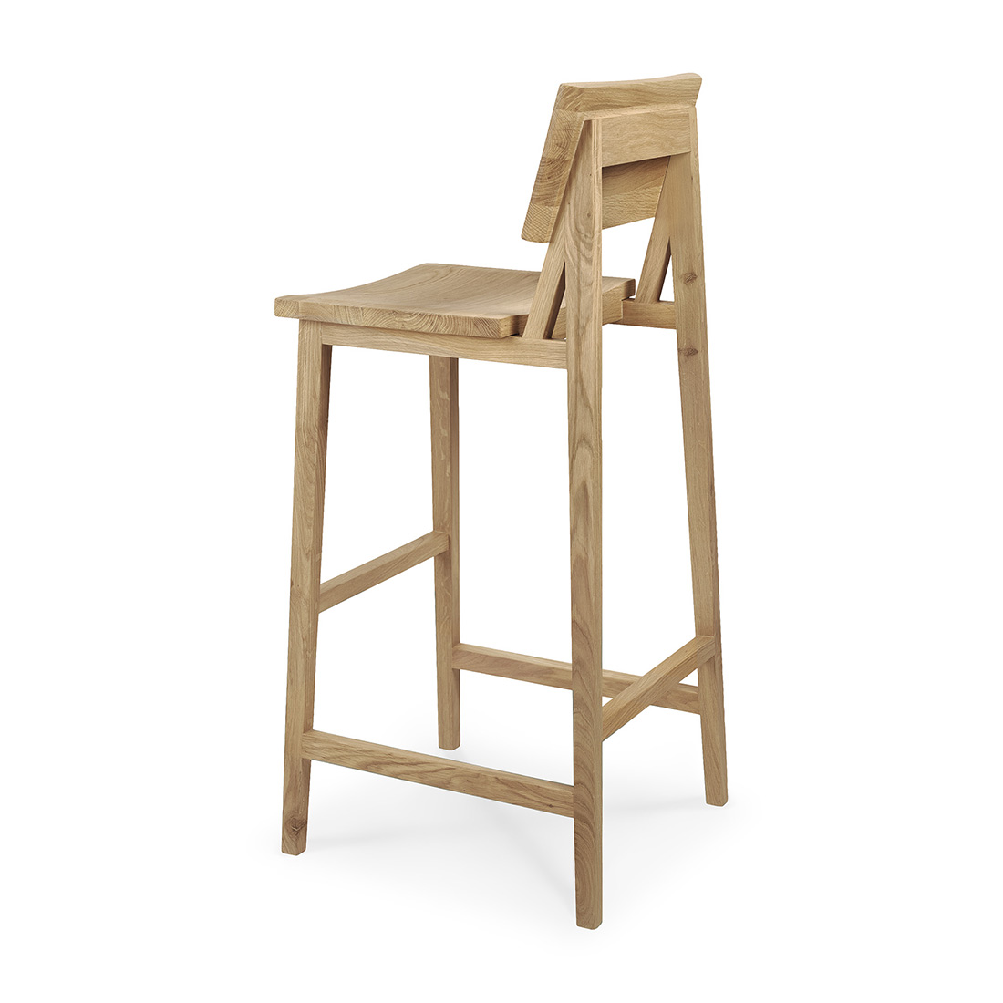 ethnicraft n4 50077 bar hocker freisteller seite hinten 89245