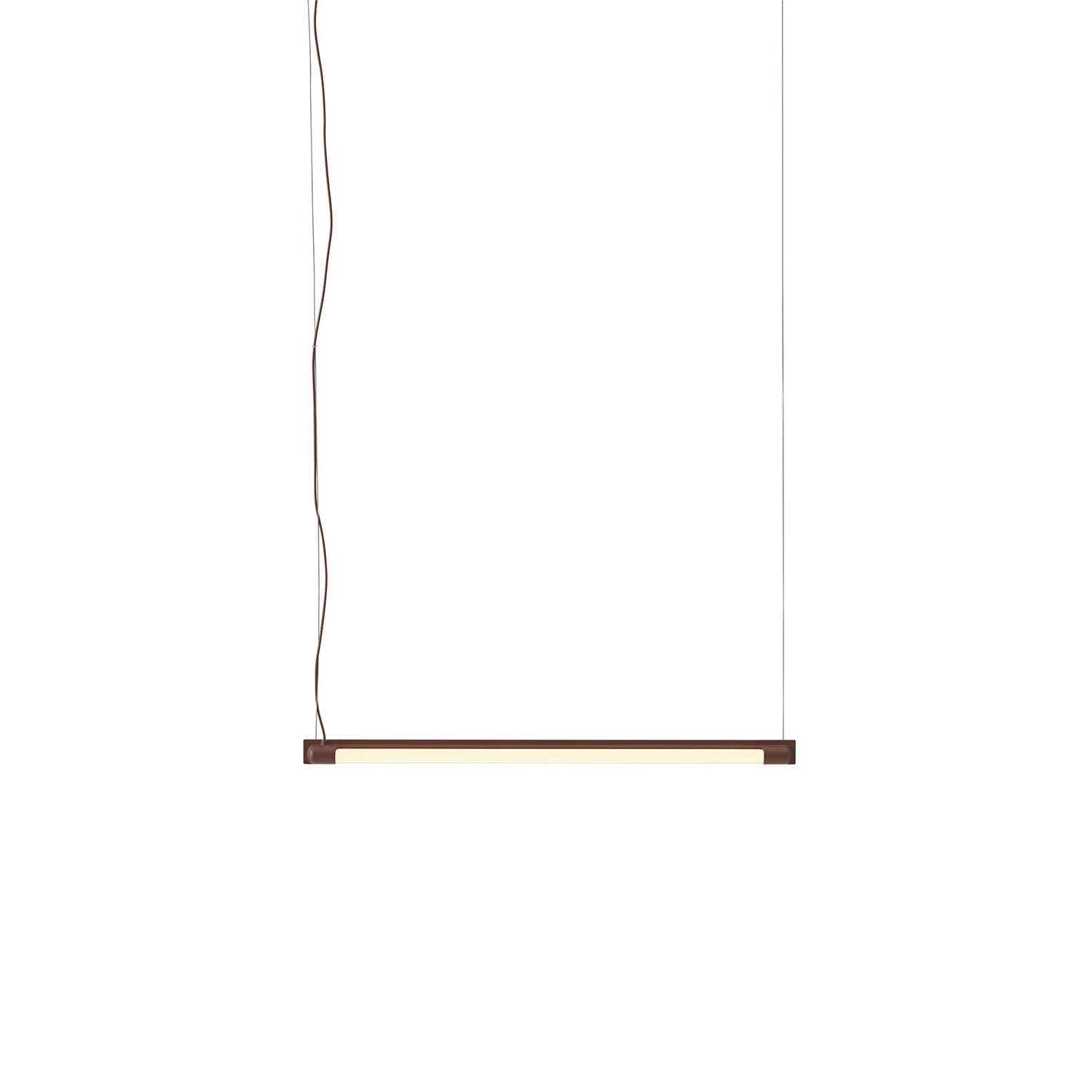 muuto fine haengeleuchte dunkelrot 60 97207