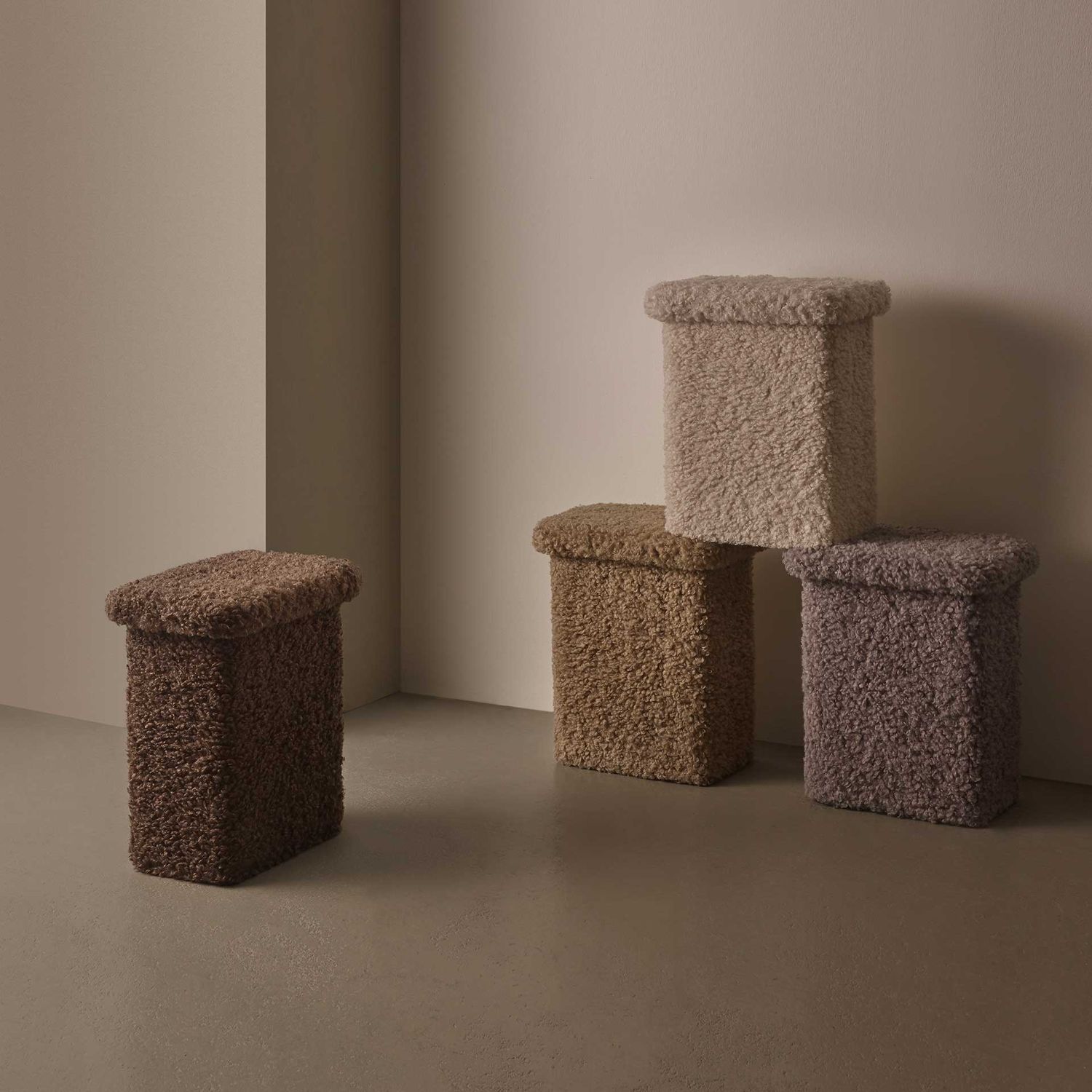 blomus - TEDDY T-Hocker sharkskin