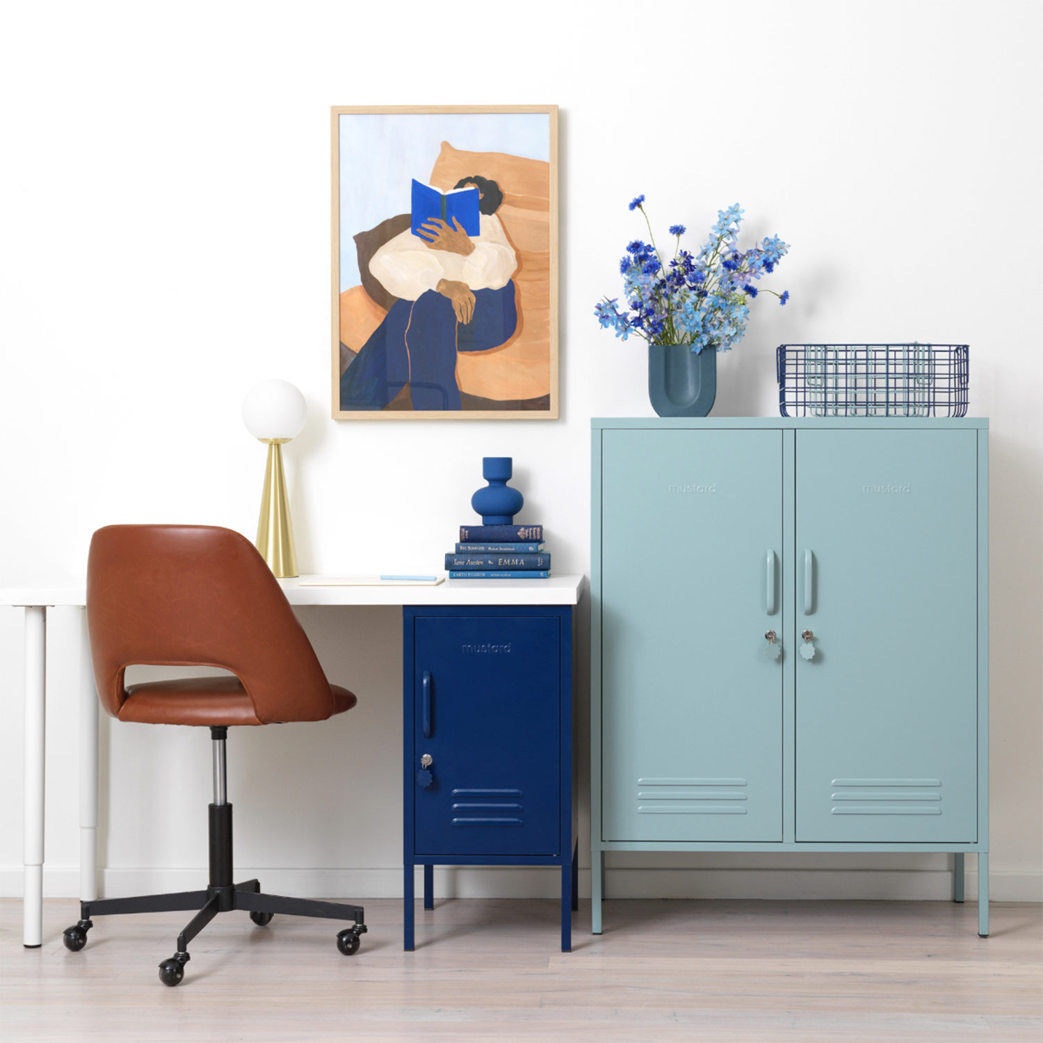 mustard made the midi highboard ocean buero 96556