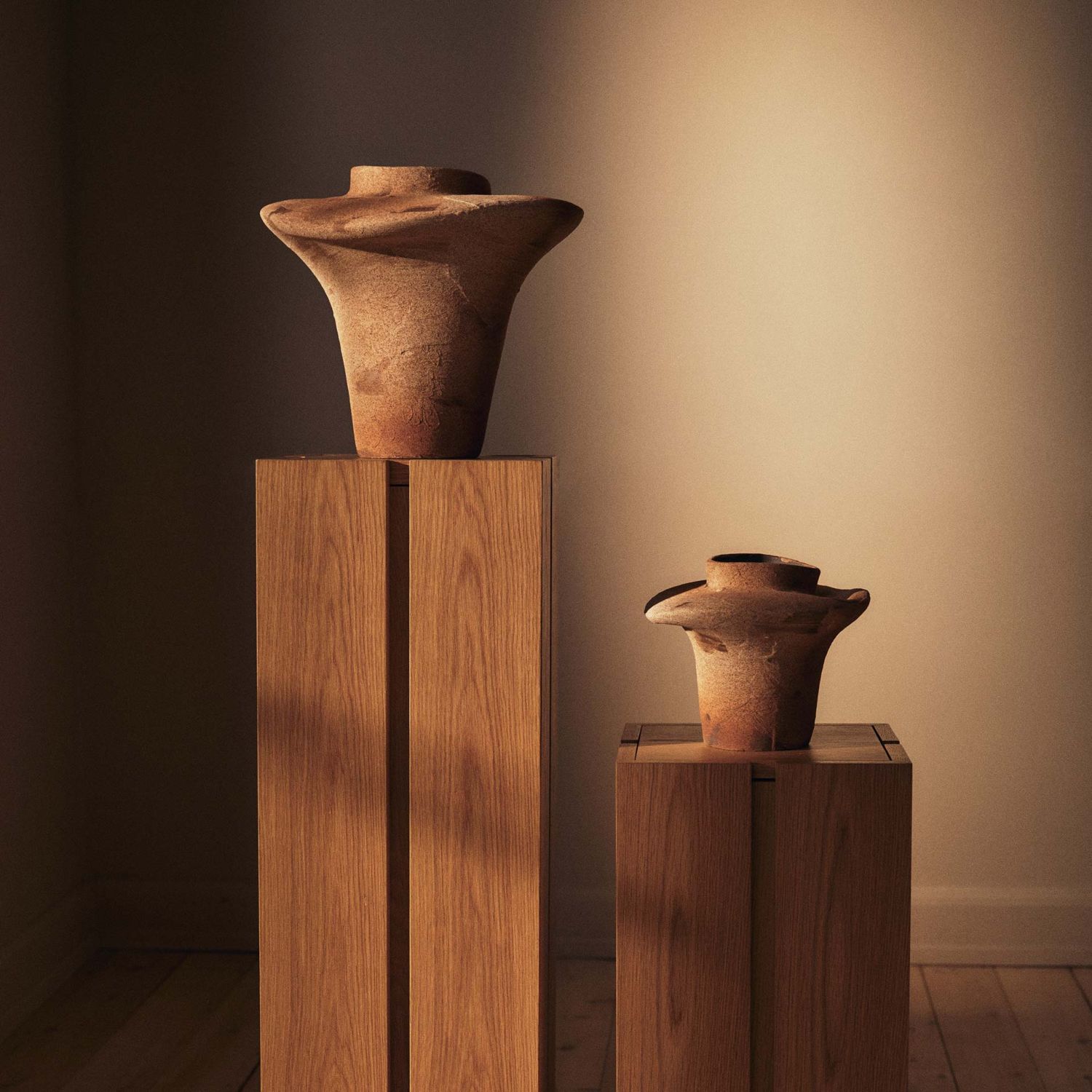 Ferm Living - Evio Vase H 22 cm elm green