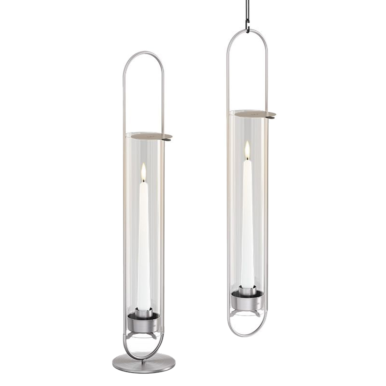 hoefats oval candle windlicht 55 stehend haengend 96019