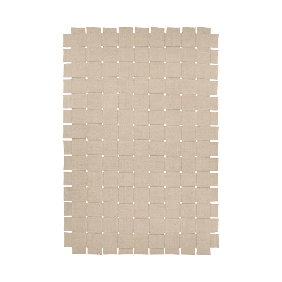Ferm Living - Foundation Teppich cashmere 135x200 cm