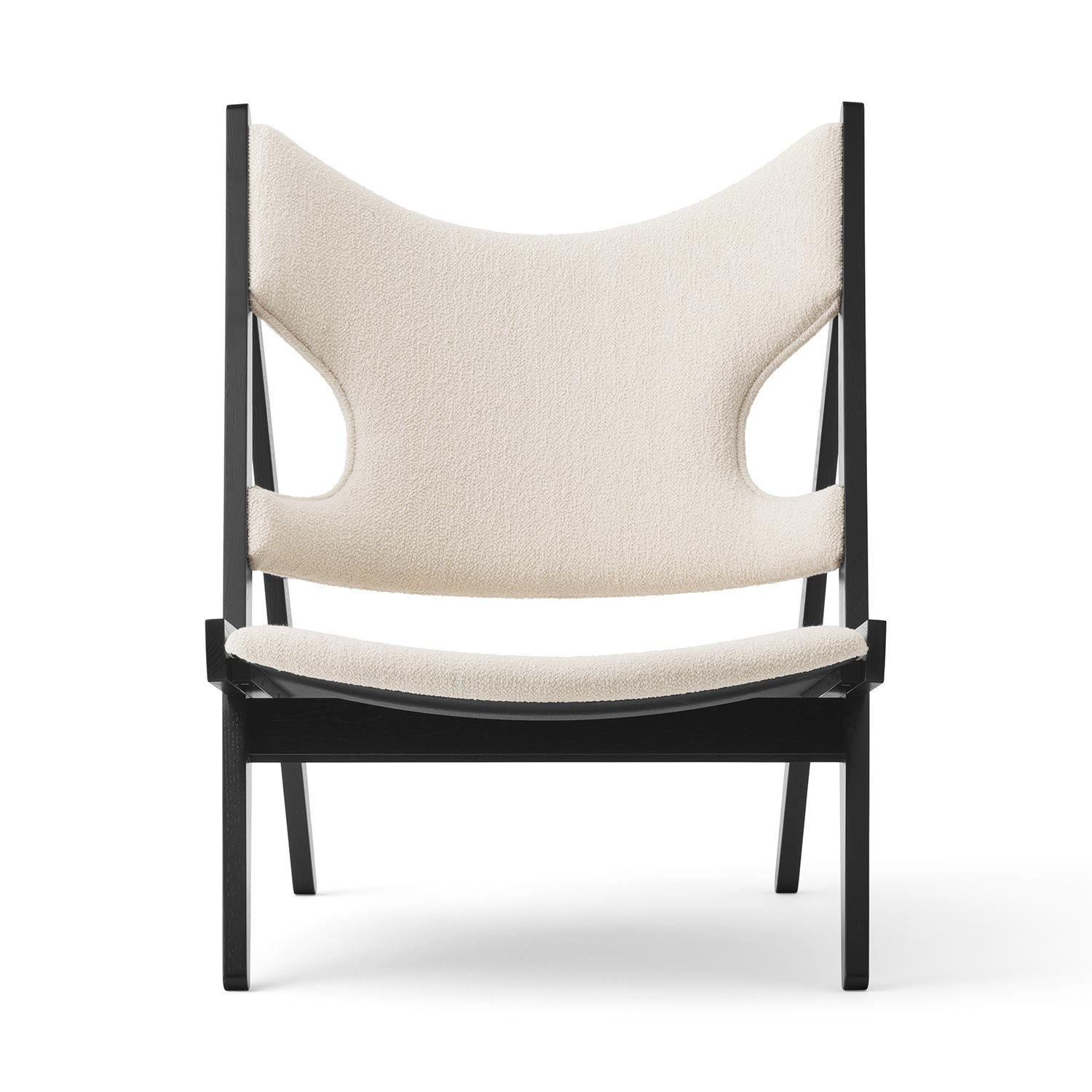 Audo - Knitting Lounge Chair Black Oak