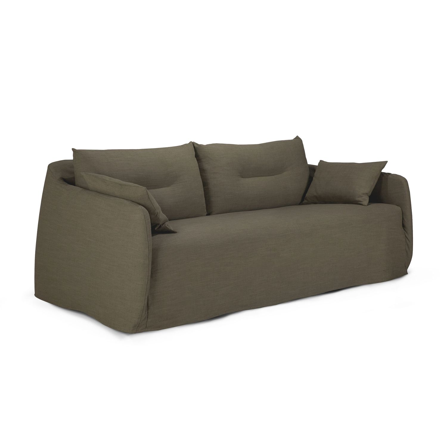 Ethnicraft - Weave Sofa 2-Sitzer grün