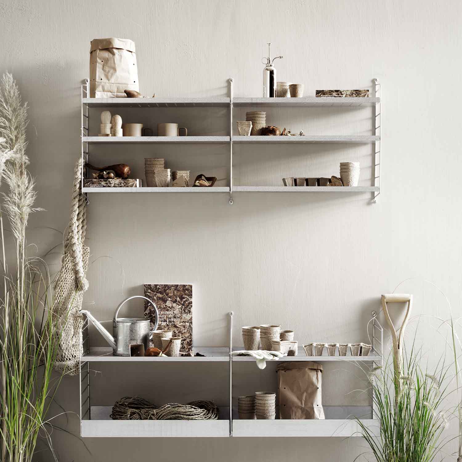 Outdoor String Wandregal ambiente 3