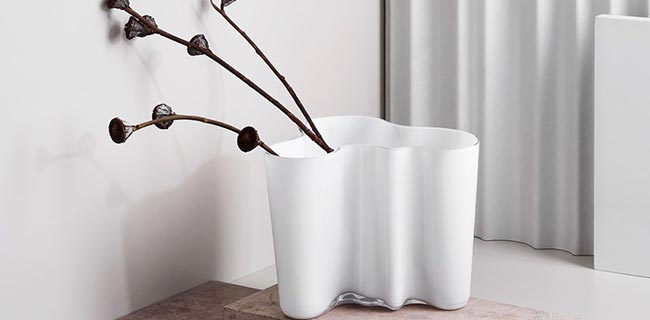 iittala Vase Aalto Blumenvase 95 mm