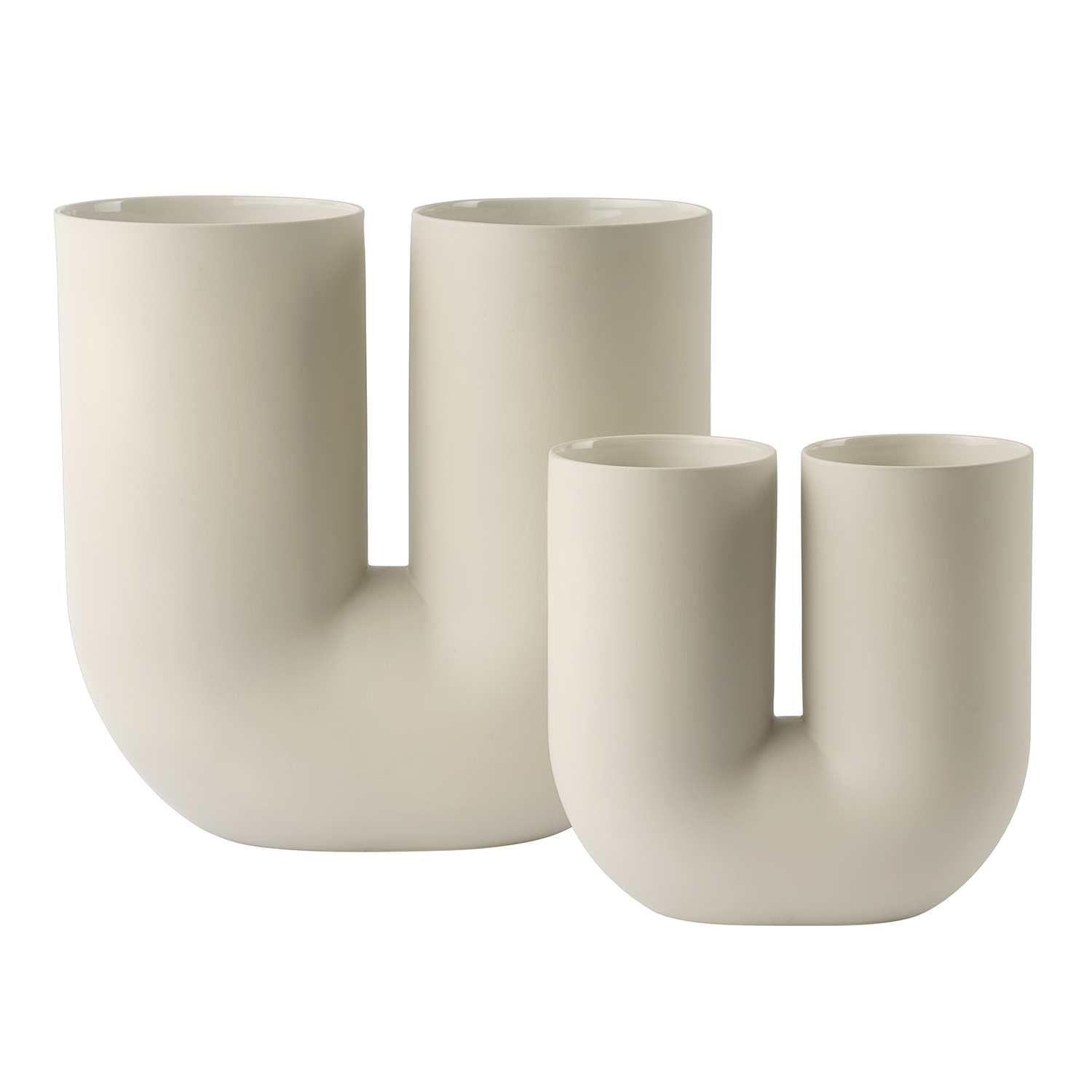 muuto Kink vase 26 und 39 sand 105278