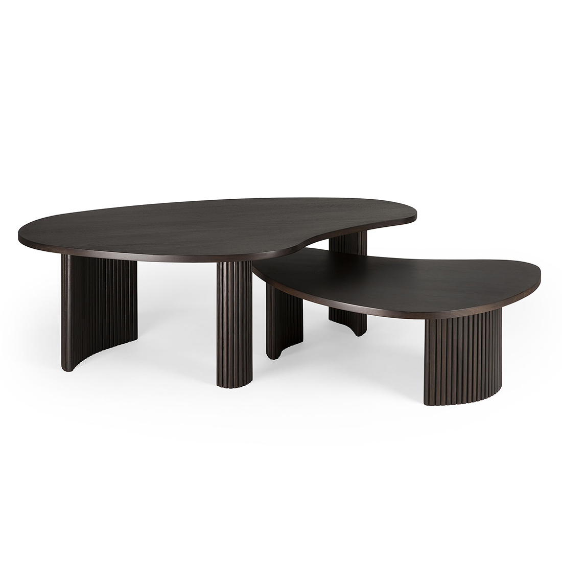 boomerang mahogany couchtisch freisteller zusammen 88826