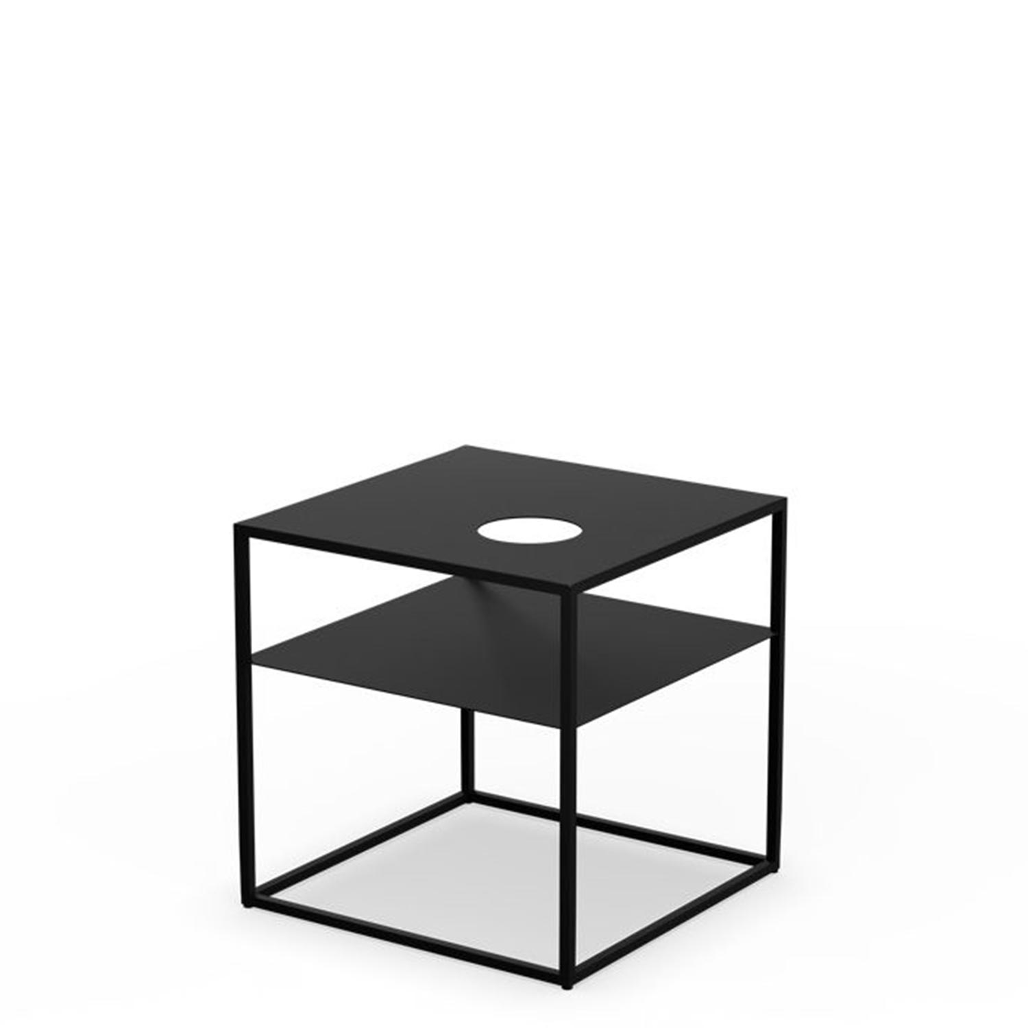 höfats - Fire Frame Lounge-Tisch mit SPIN air 1200