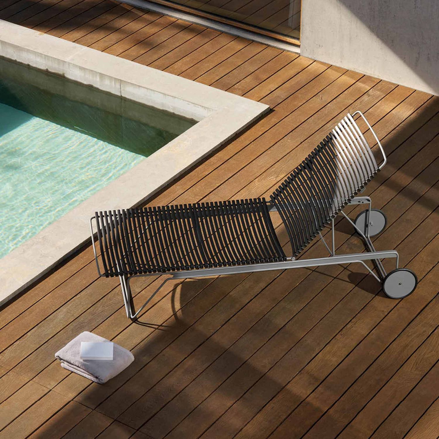 HOUE - Click Gartenliege verstellbar beige