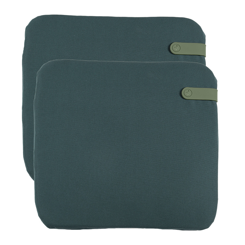 fermob sitzkissen set color mix nachtblau 77789