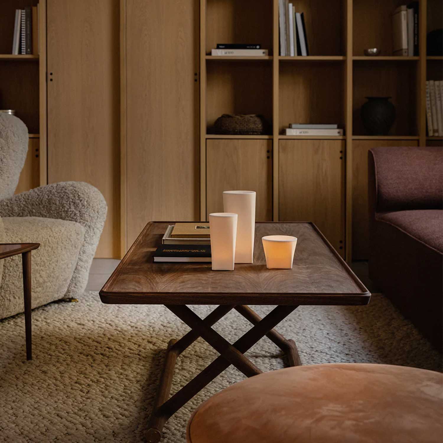 Audo - Jäger Beistelltisch Walnut/Walnut