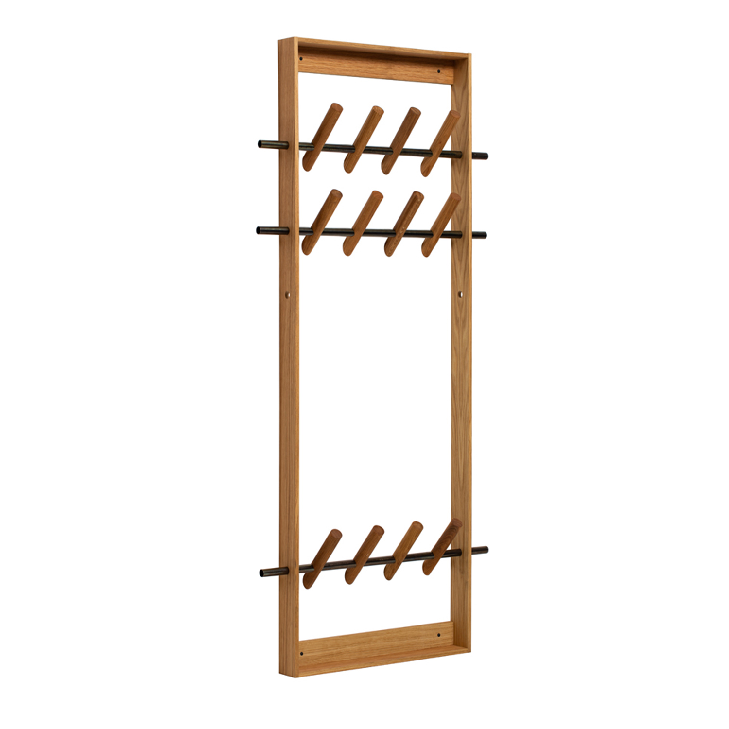we do wood coat frame oak black 61926