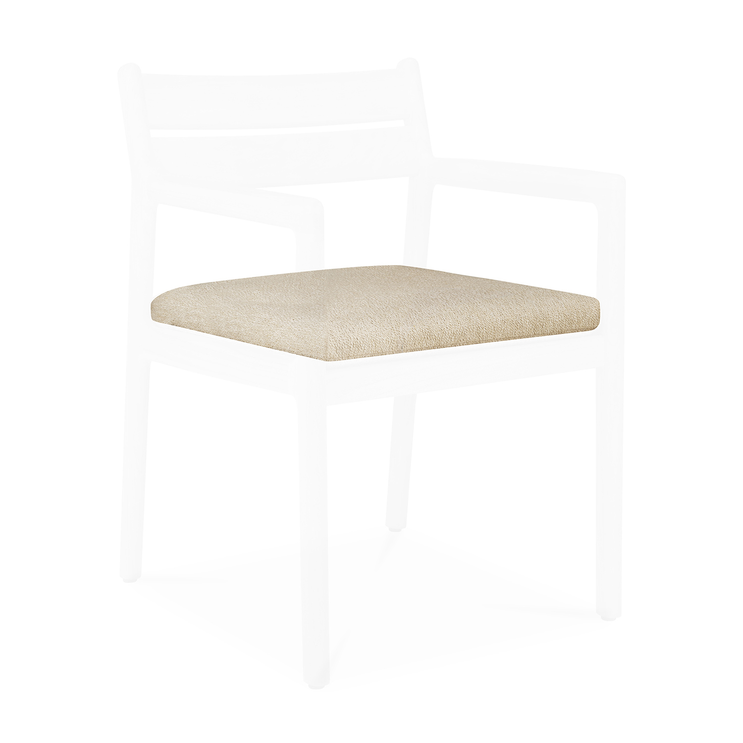 Ethnicraft - Jack Outdoorstuhl Sitzkissen natural