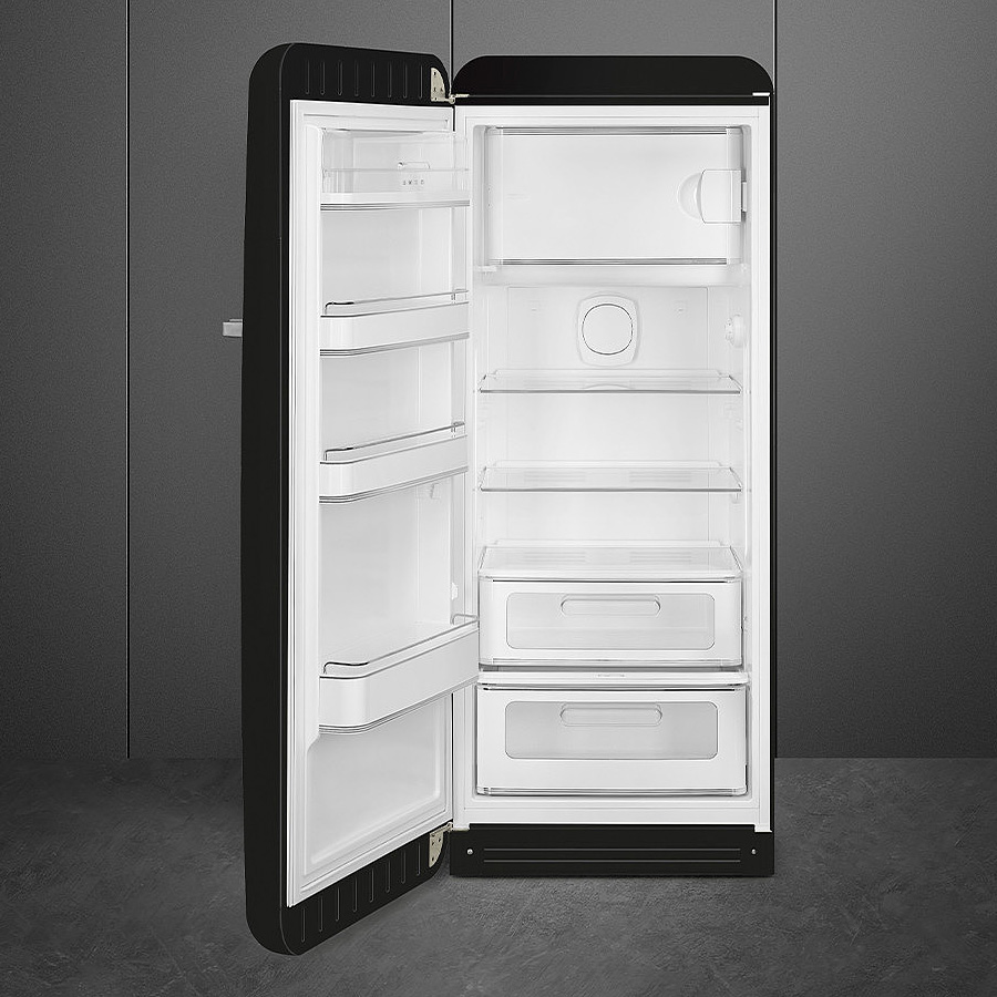 smeg kuehlschrank FAB28 schwarz links2 55145