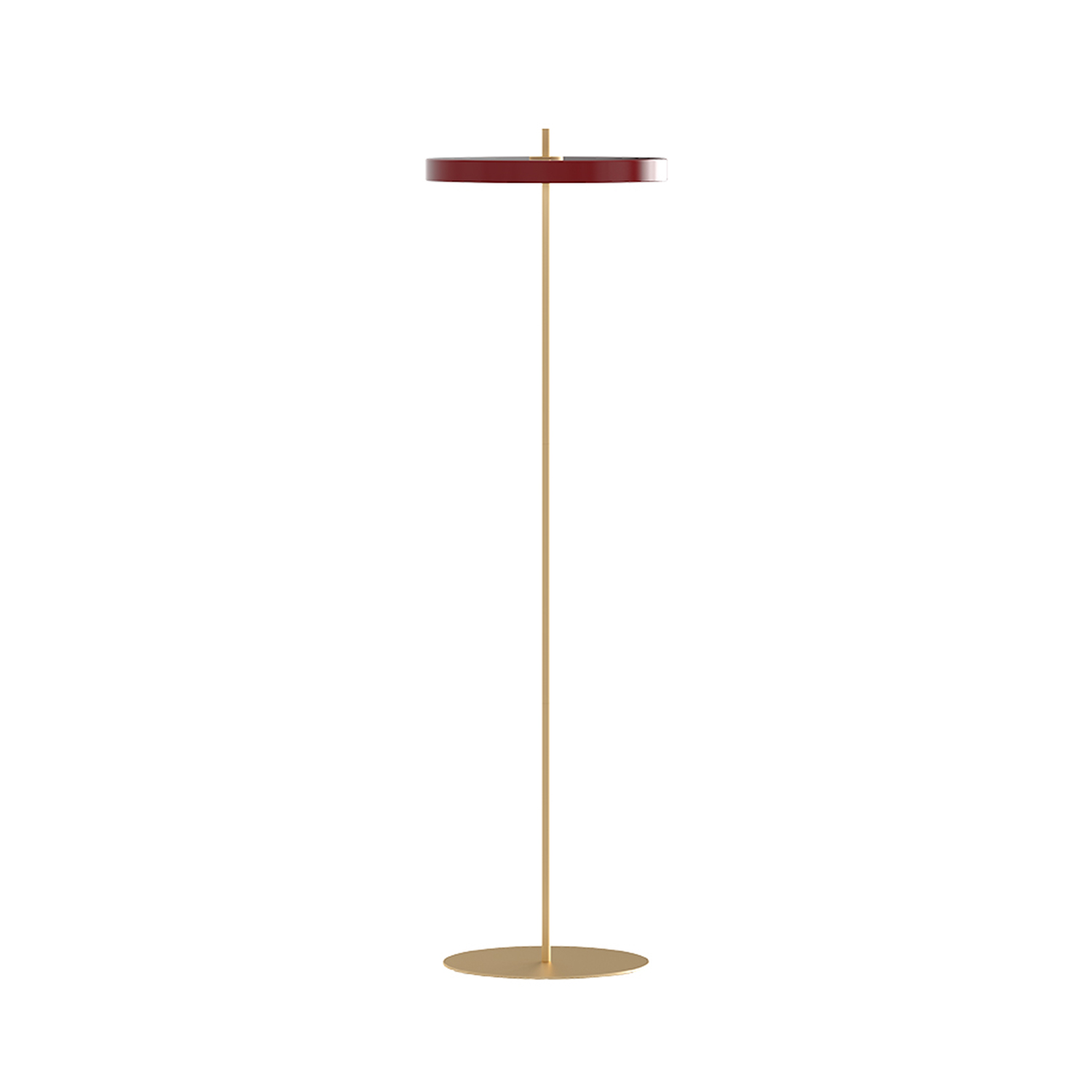 umage asteria stehleuchte ruby red 63023